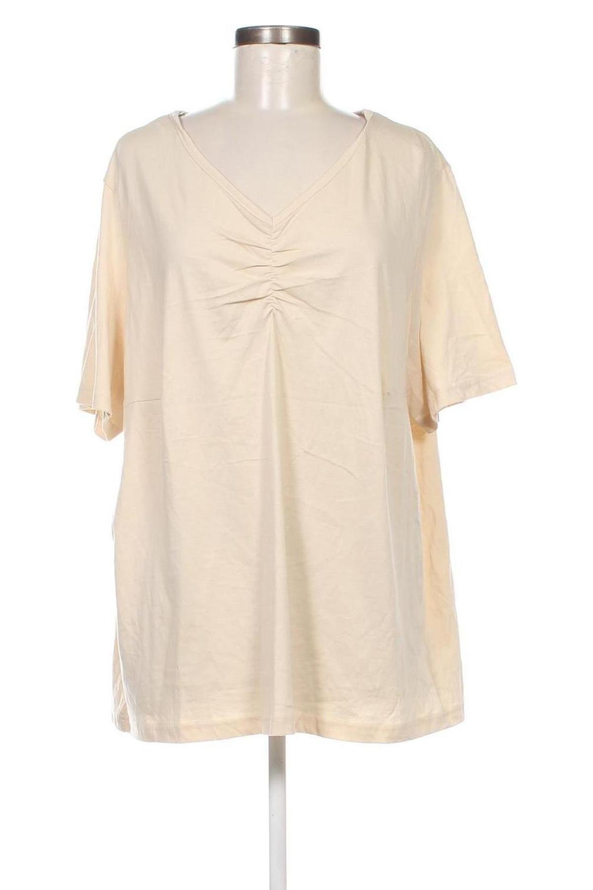 Damen Shirt Janina, Größe 3XL, Farbe Beige, Preis € 21,57