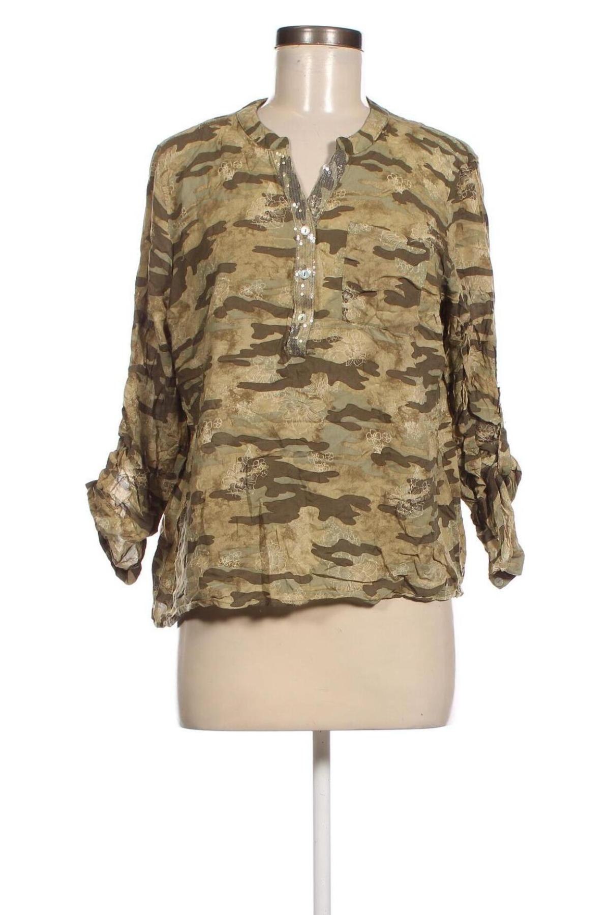 Damen Shirt Janina, Größe M, Farbe Grün, Preis € 3,97