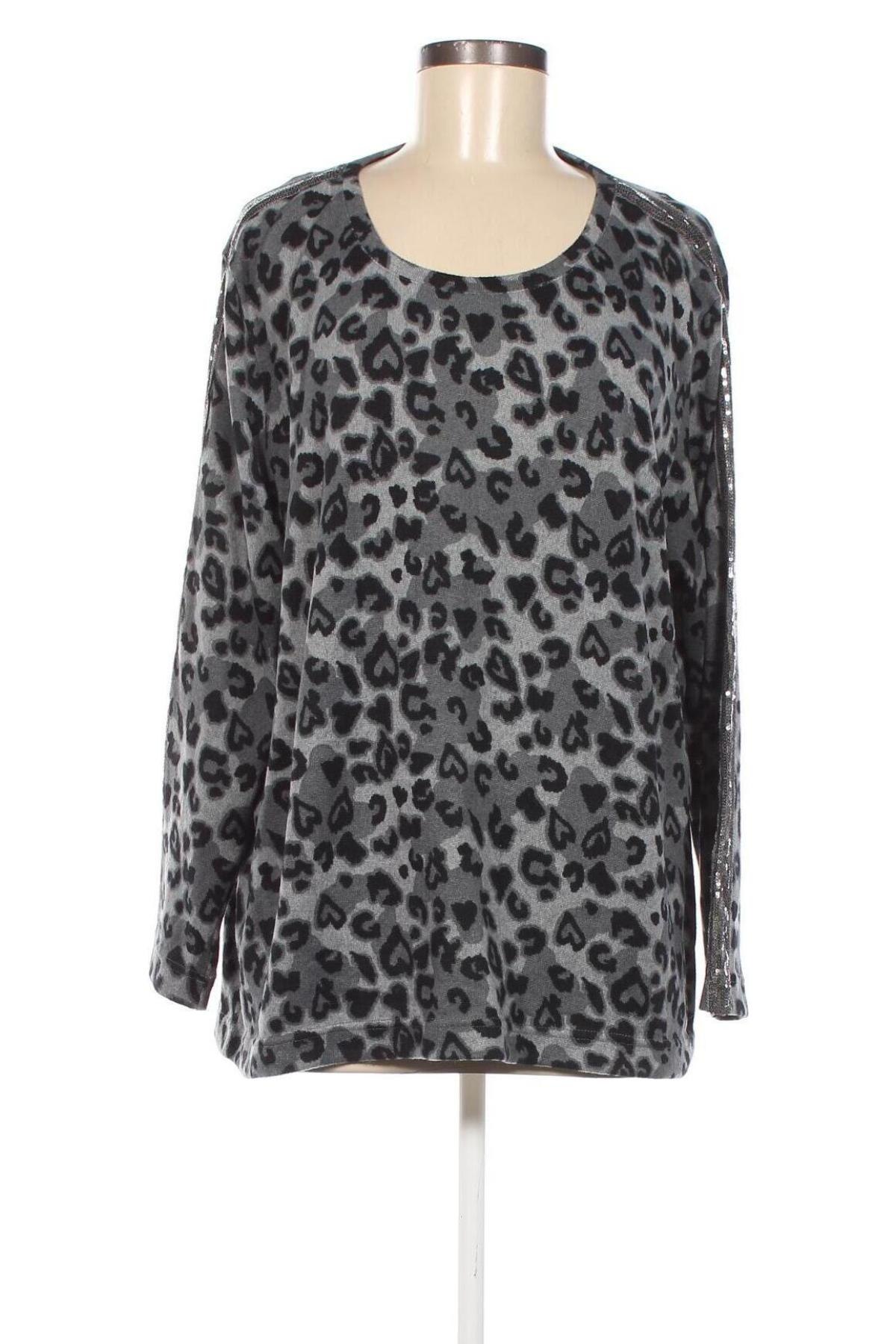 Дамска блуза Laura Torelli, Размер XXL, Цвят Многоцветен, Цена 8,55 лв.