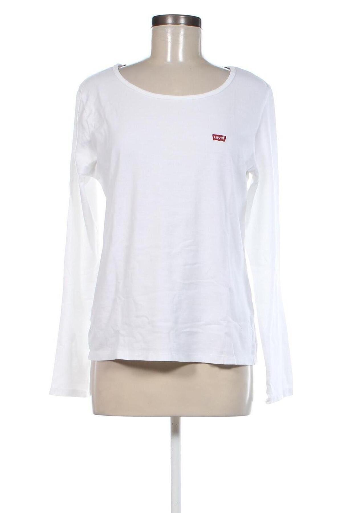 Γυναικεία μπλούζα Levi's, Μέγεθος XL, Χρώμα Λευκό, Τιμή 22,27 €