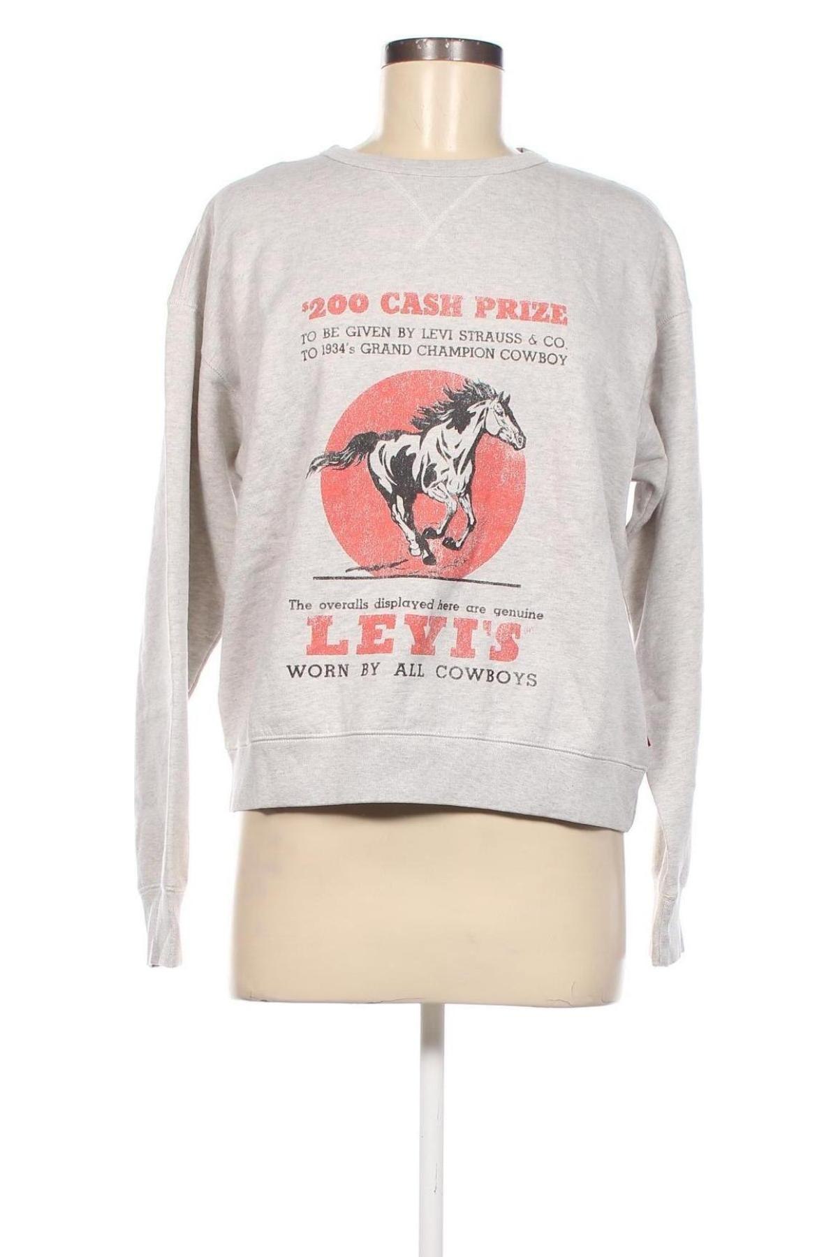 Γυναικεία μπλούζα Levi's, Μέγεθος M, Χρώμα Γκρί, Τιμή 25,05 €