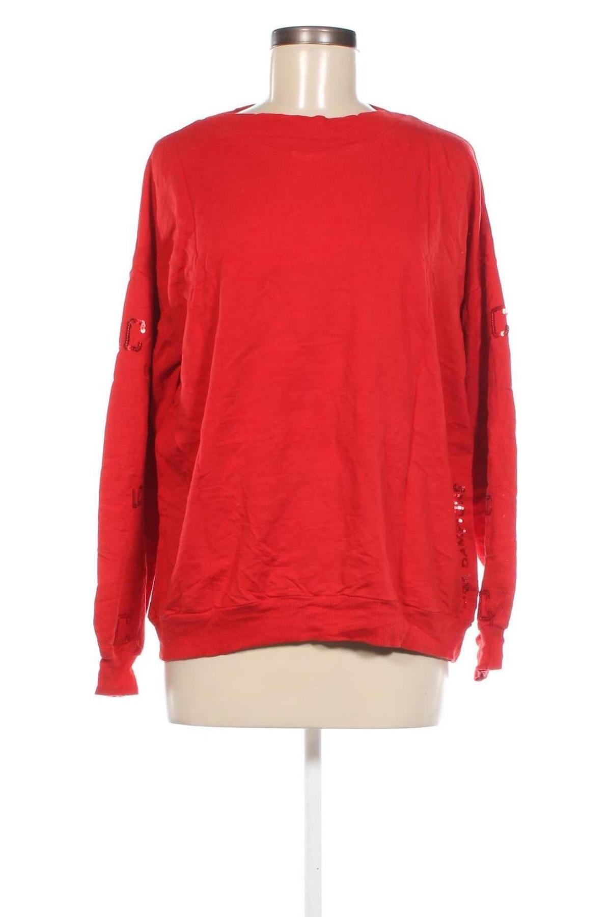 Damen Shirt Lisa Campione, Größe L, Farbe Rot, Preis € 4,63