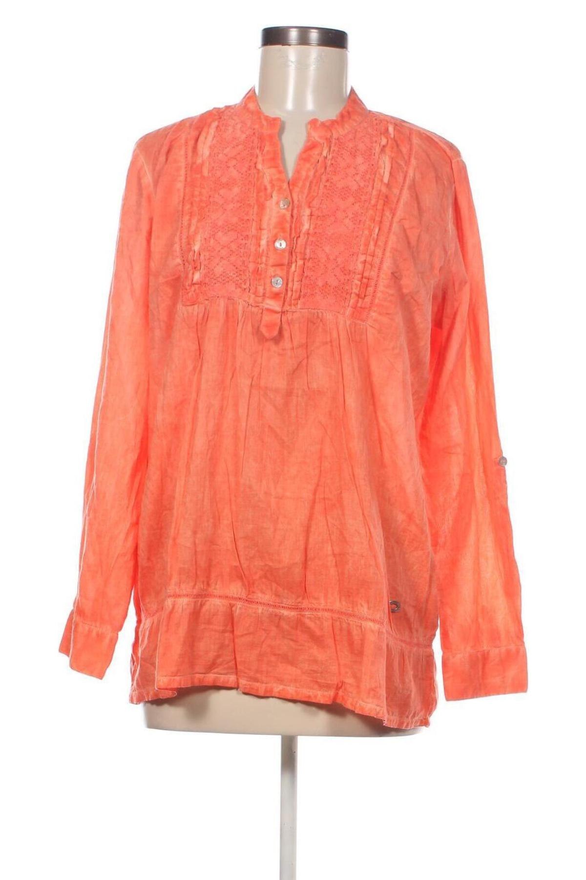 Damen Shirt Lisa Tossa, Größe XL, Farbe Orange, Preis € 9,46