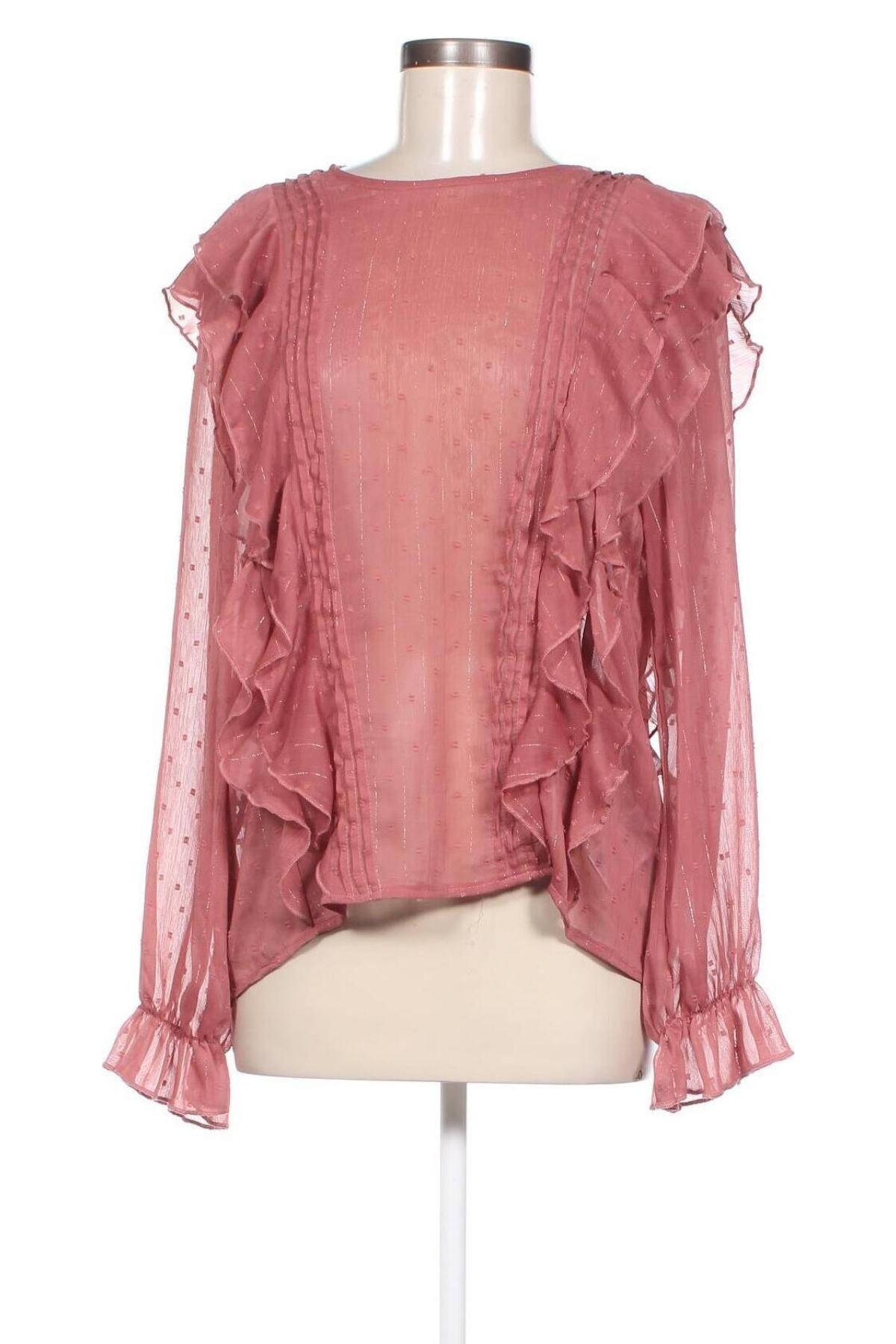 Γυναικεία μπλούζα Loavies, Μέγεθος L, Χρώμα Ρόζ , Τιμή 6,31 €