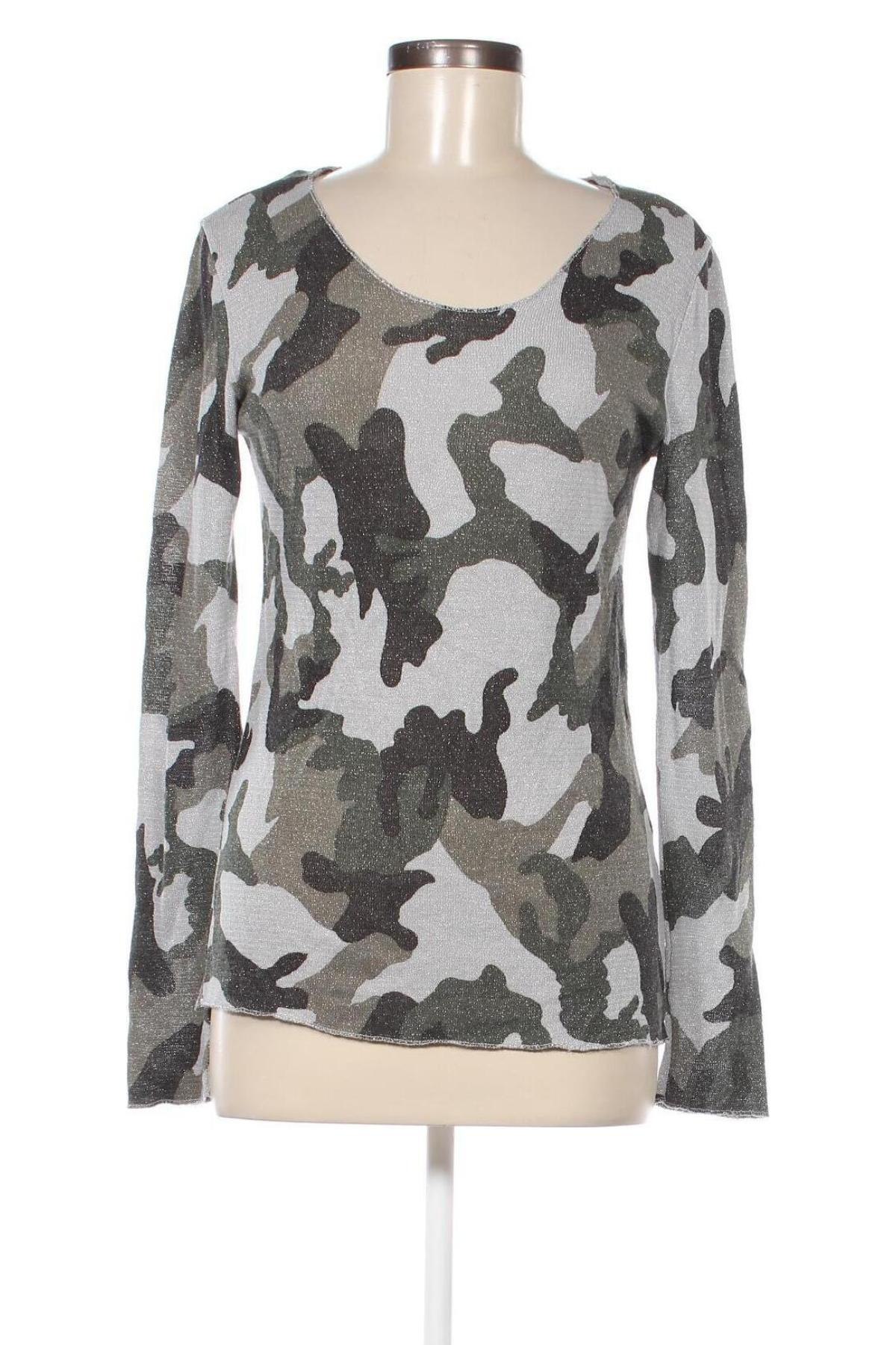 Γυναικεία μπλούζα Made In Italy, Μέγεθος M, Χρώμα Πολύχρωμο, Τιμή 3,64 €