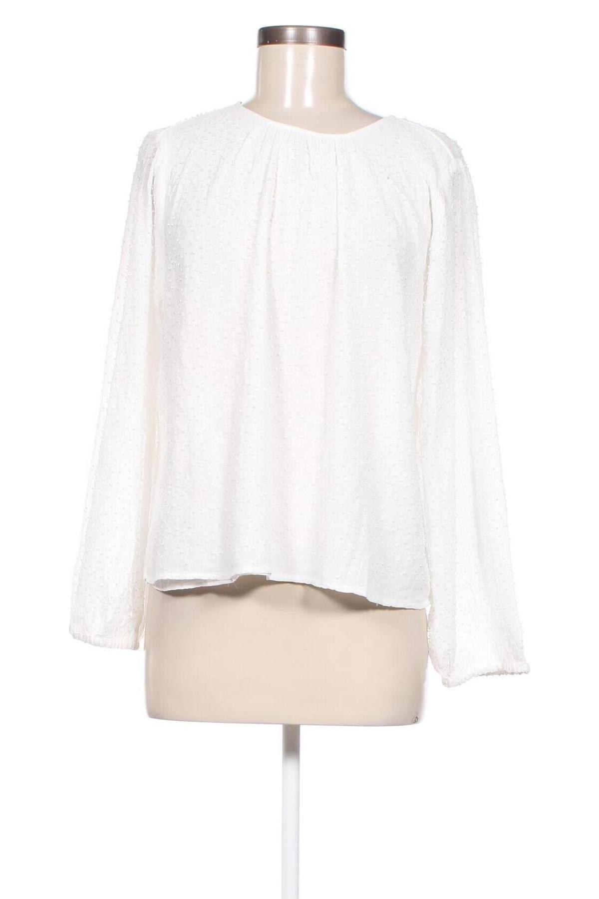 Дамска блуза Mango, Размер L, Цвят Бял, Цена 18,60 лв.