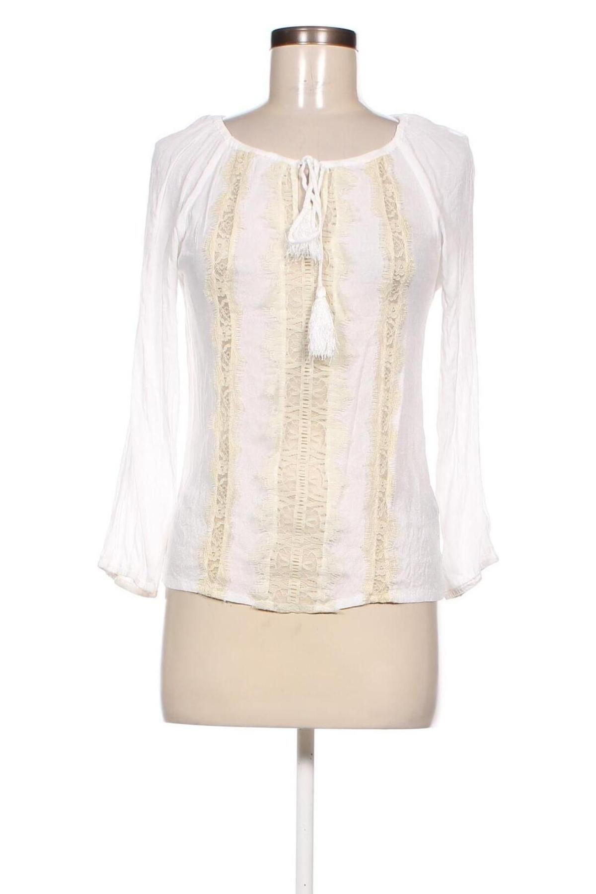 Γυναικεία μπλούζα Meli Melo, Μέγεθος M, Χρώμα Λευκό, Τιμή 6,35 €