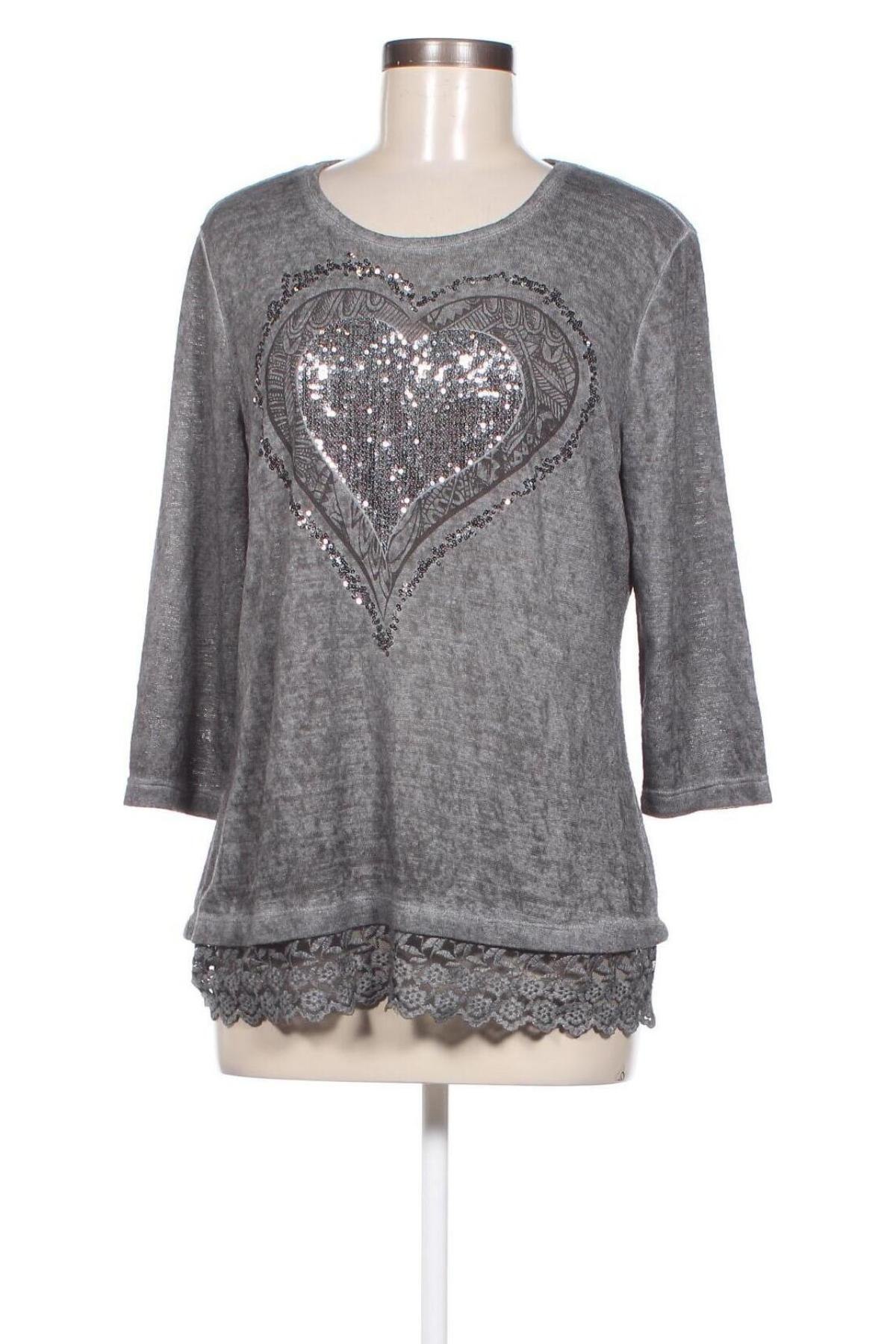 Damen Shirt Michele Boyard, Größe L, Farbe Grau, Preis € 3,31