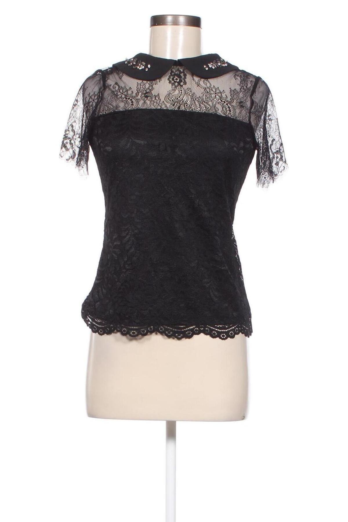 Дамска блуза Morgan, Размер S, Цвят Черен, Цена 19,25 лв.