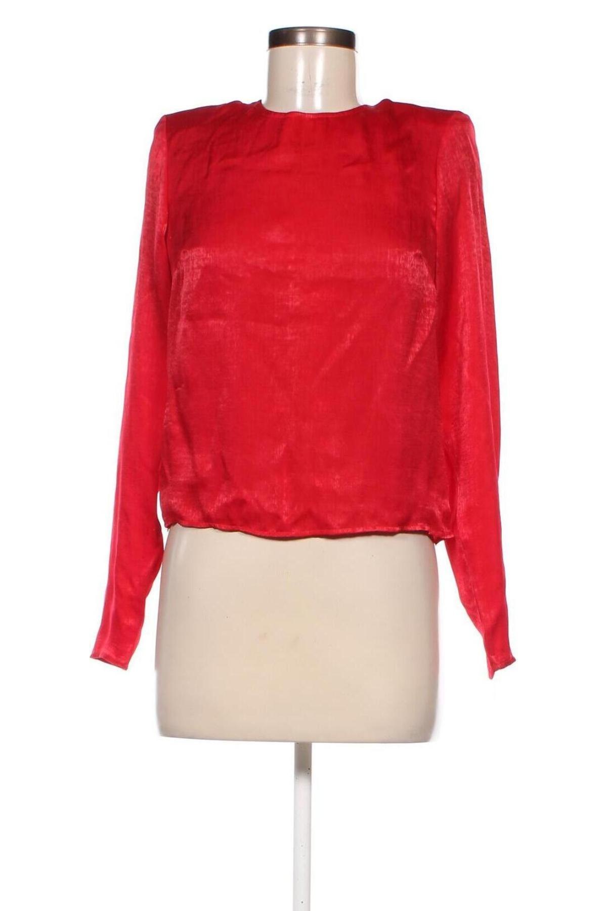 Γυναικεία μπλούζα NA-KD, Μέγεθος S, Χρώμα Κόκκινο, Τιμή 21,27 €