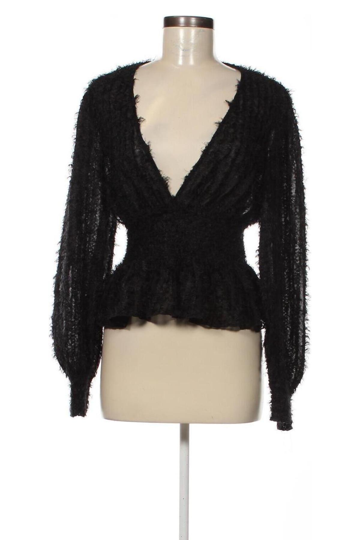 Γυναικεία μπλούζα NA-KD, Μέγεθος M, Χρώμα Μαύρο, Τιμή 6,31 €