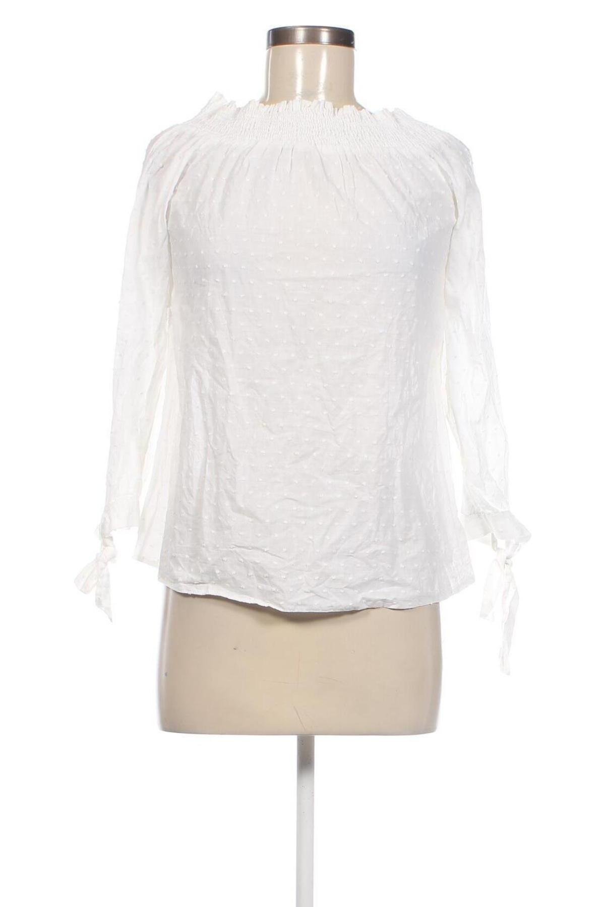 Γυναικεία μπλούζα New Look, Μέγεθος M, Χρώμα Λευκό, Τιμή 3,40 €