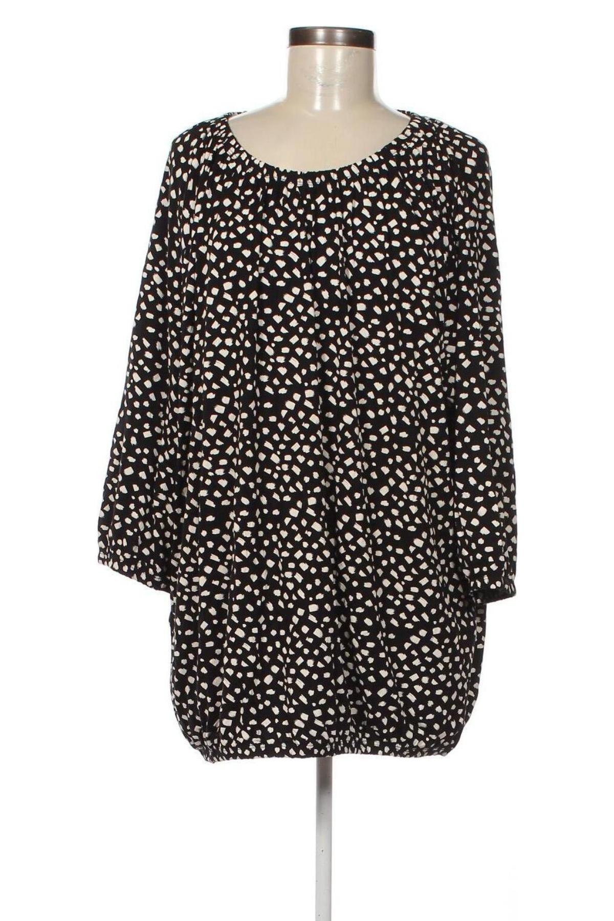 Γυναικεία μπλούζα ONLY Carmakoma, Μέγεθος XL, Χρώμα Μαύρο, Τιμή 5,57 €