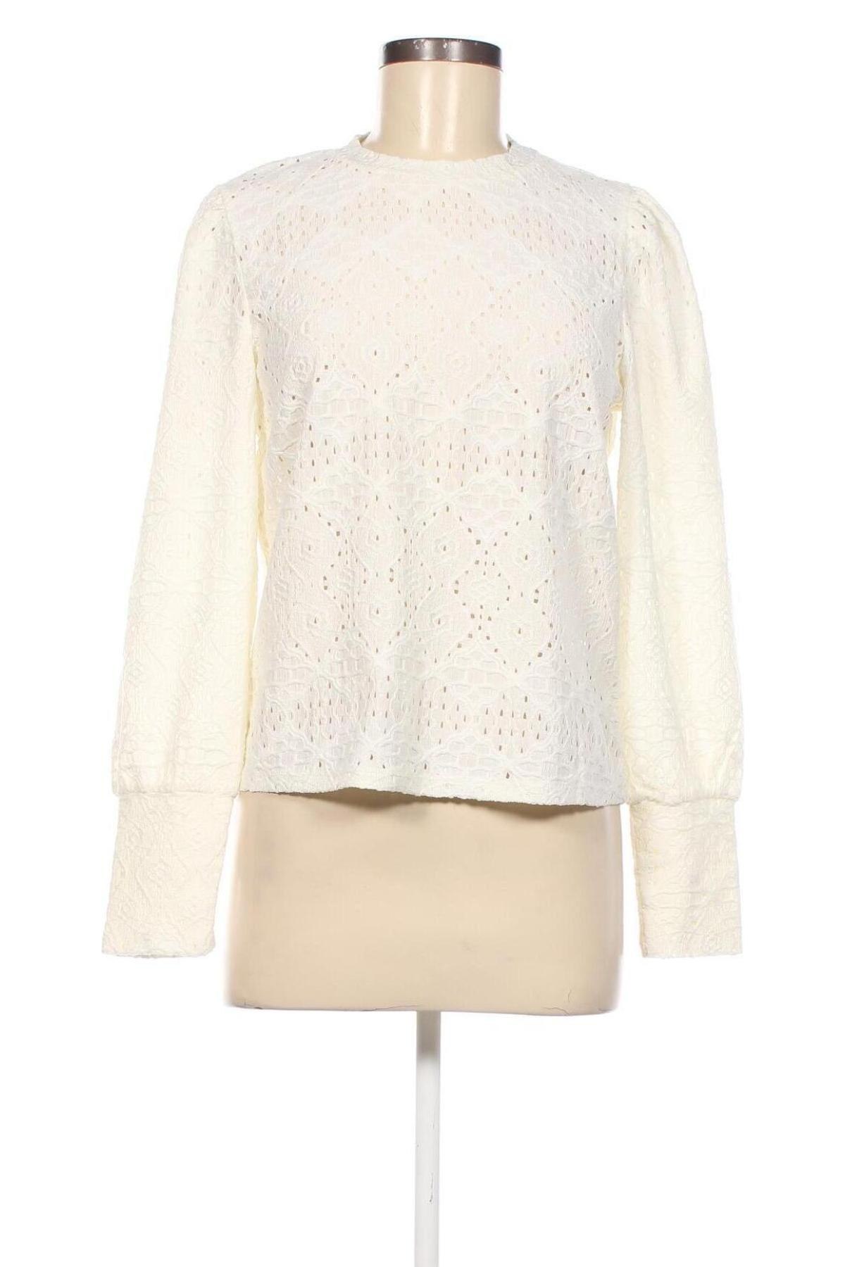 Γυναικεία μπλούζα Object, Μέγεθος S, Χρώμα Λευκό, Τιμή 11,91 €