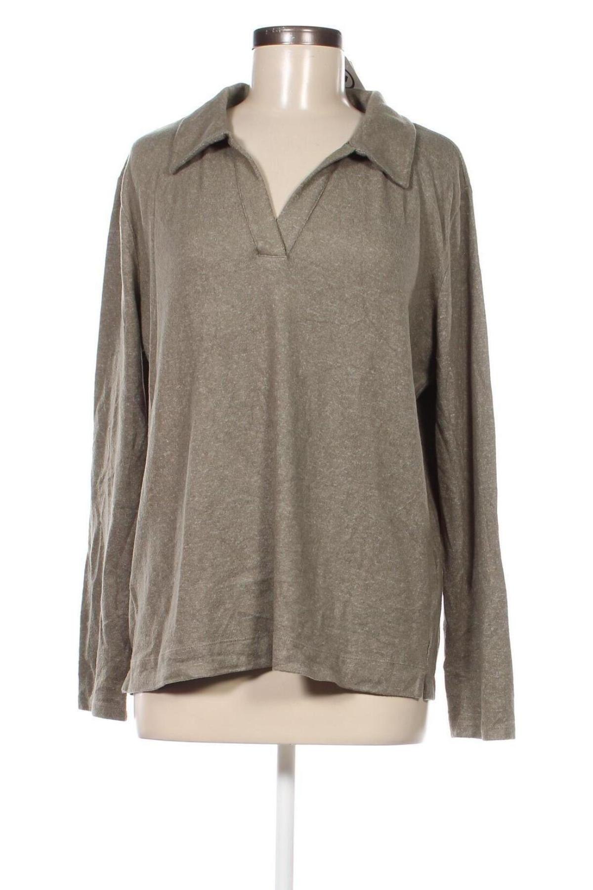 Дамска блуза Opus, Размер L, Цвят Зелен, Цена 19,20 лв.