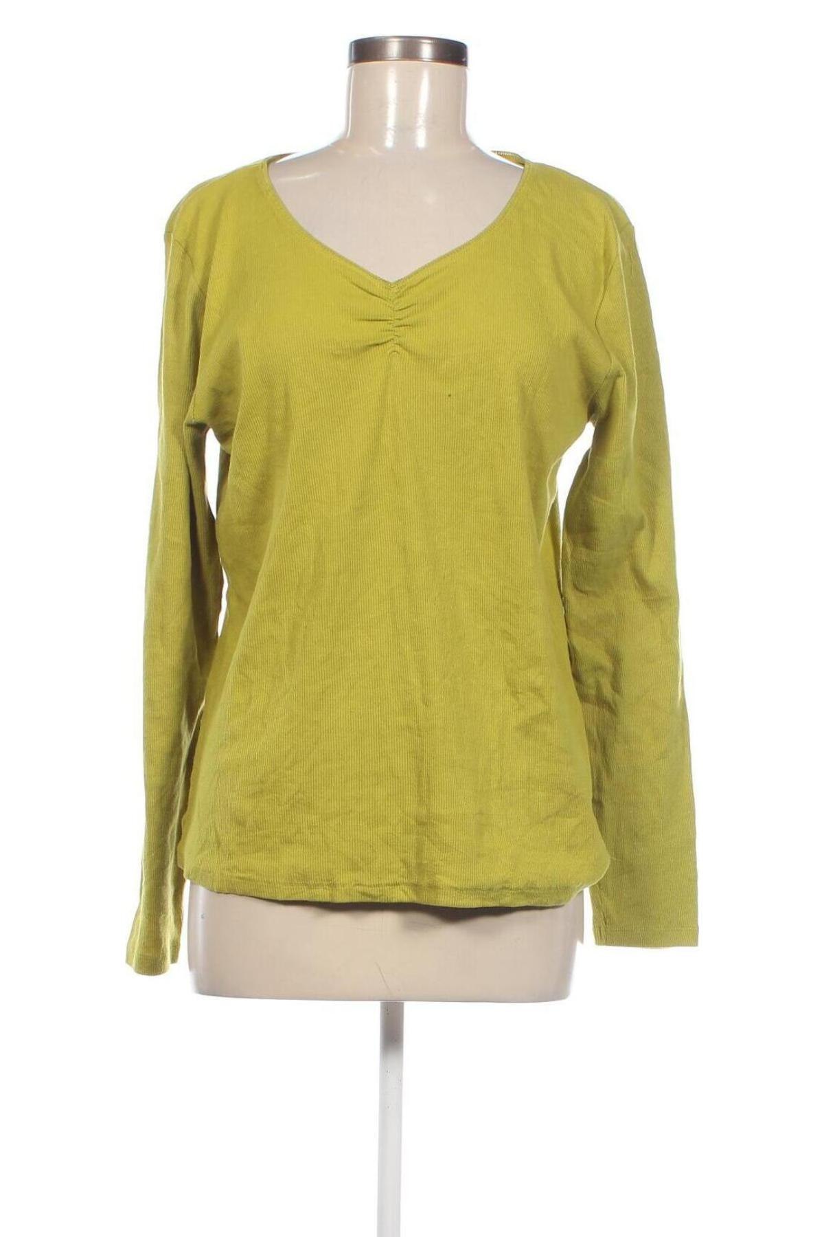 Γυναικεία μπλούζα Page One, Μέγεθος XL, Χρώμα Πράσινο, Τιμή 5,29 €