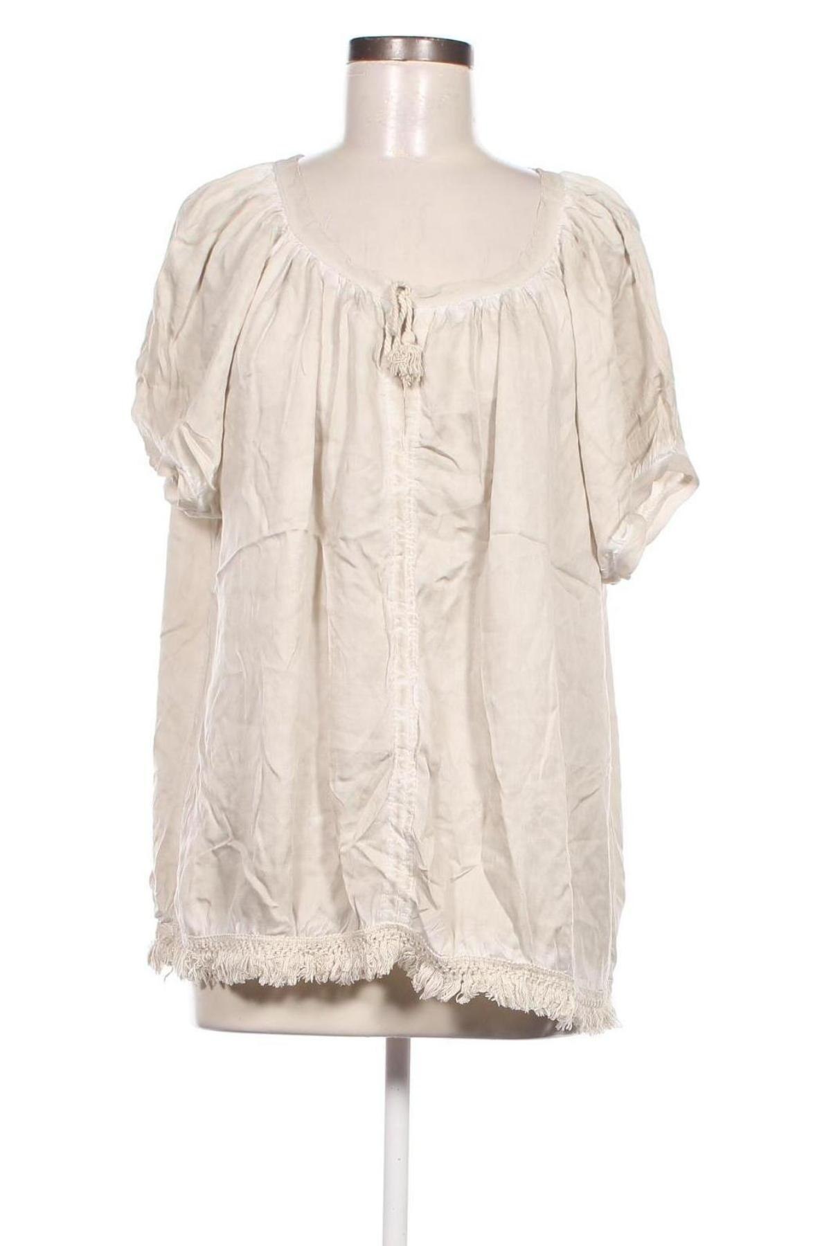 Дамска блуза Perla Nera, Размер L, Цвят Бежов, Цена 22,86 лв.