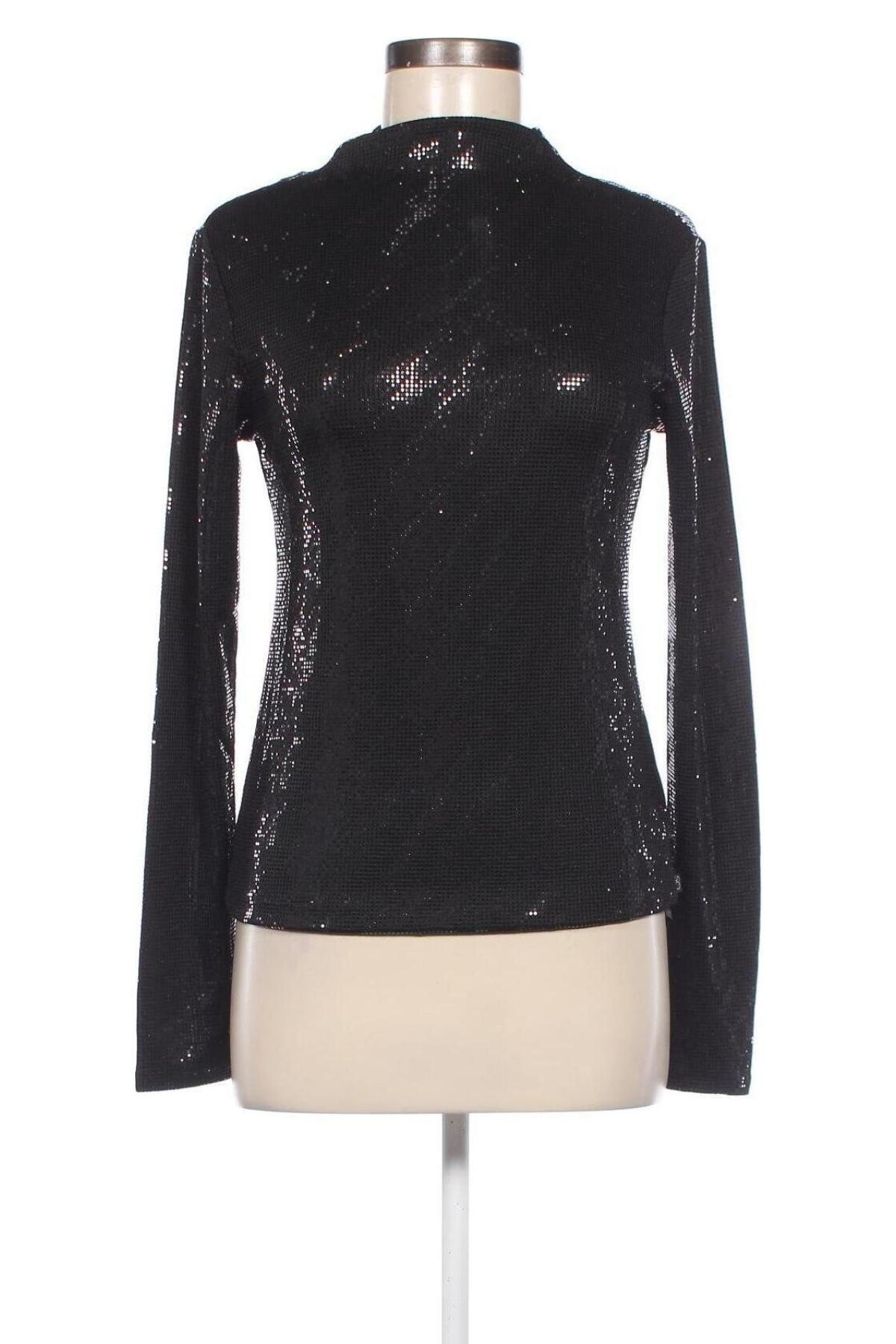 Дамска блуза Q/S by S.Oliver, Размер M, Цвят Черен, Цена 26,95 лв.