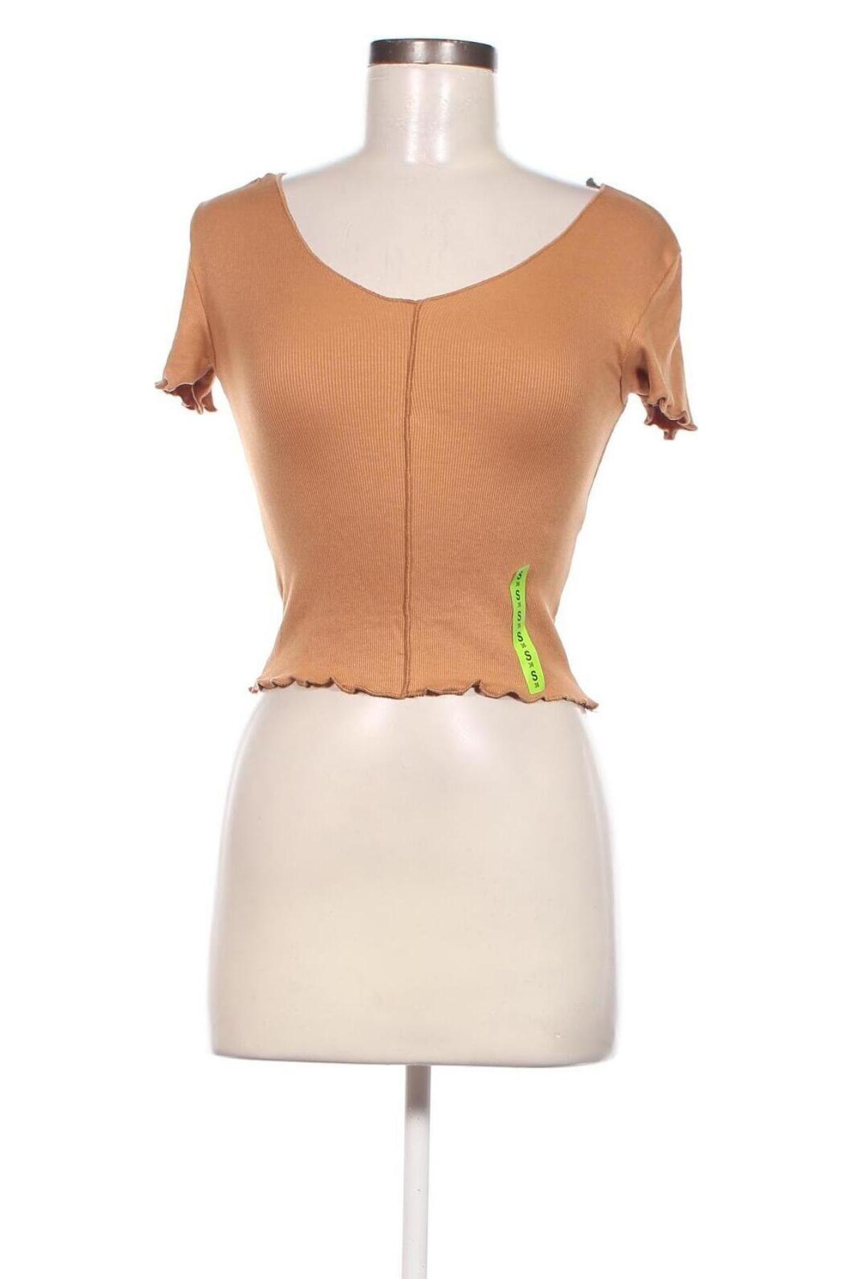 Γυναικεία μπλούζα Reserved, Μέγεθος S, Χρώμα Καφέ, Τιμή 9,04 €