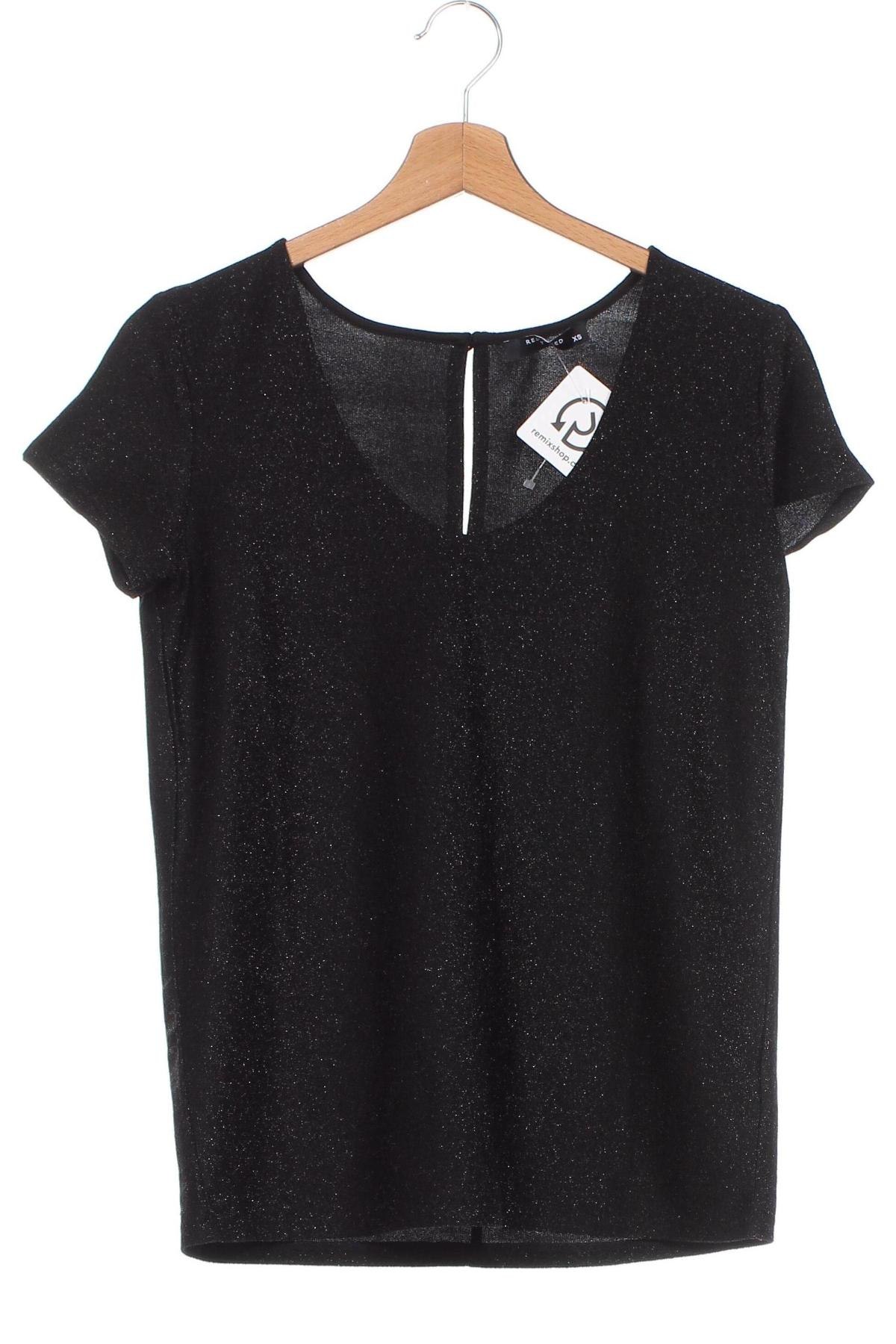 Bluză de femei Reserved, Mărime XS, Culoare Negru, Preț 23,44 Lei