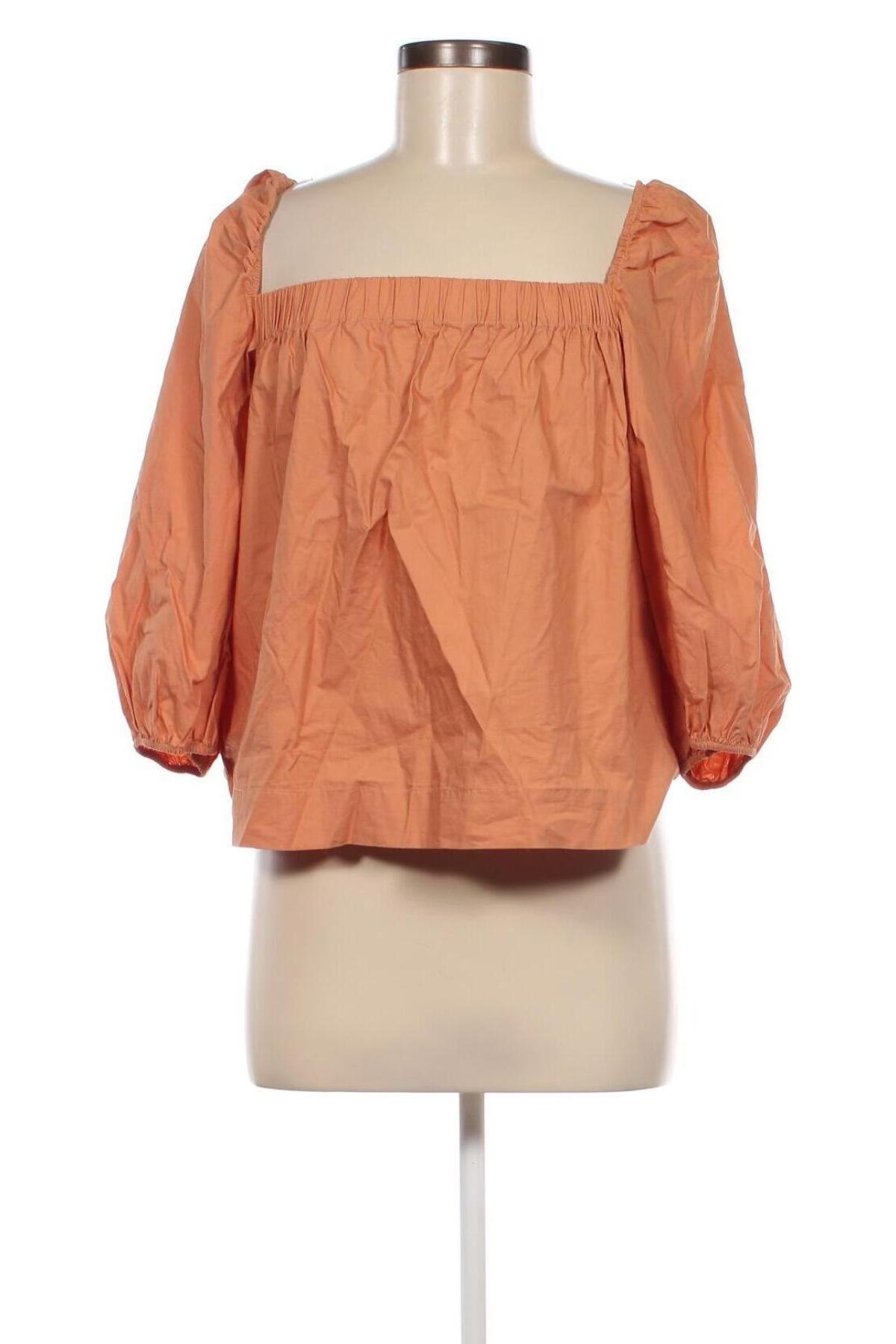 Дамска блуза Rich & Royal, Размер S, Цвят Кафяв, Цена 31,77 лв.