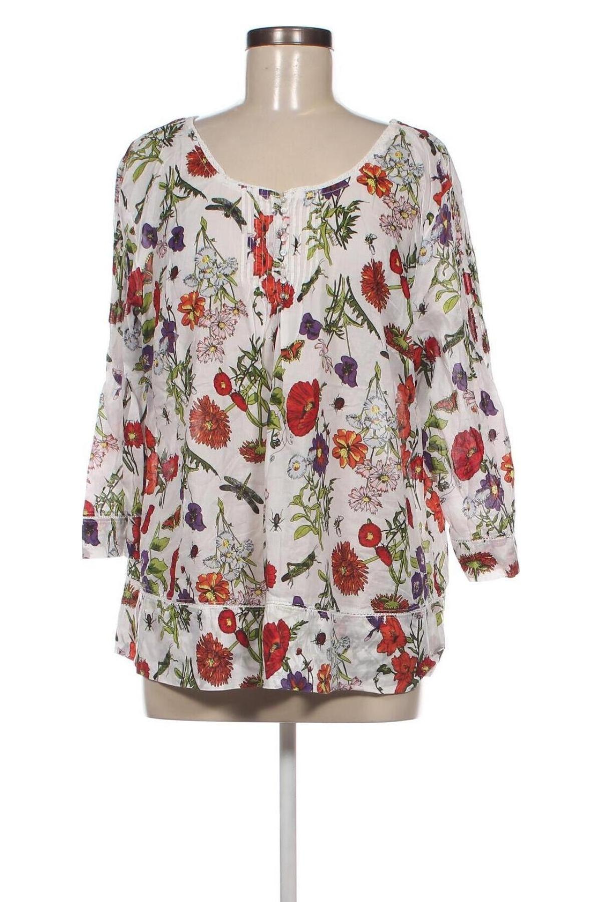 Γυναικεία μπλούζα S.Oliver, Μέγεθος XL, Χρώμα Πολύχρωμο, Τιμή 17,39 €