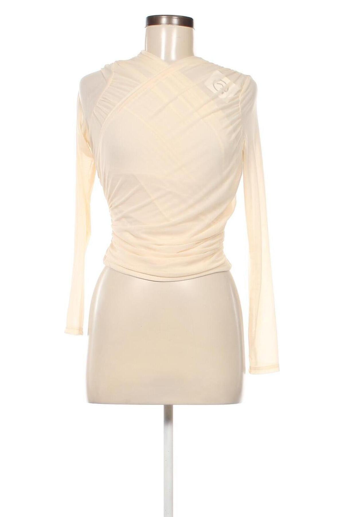 Дамска блуза SHEIN, Размер M, Цвят Бежов, Цена 31,40 лв.