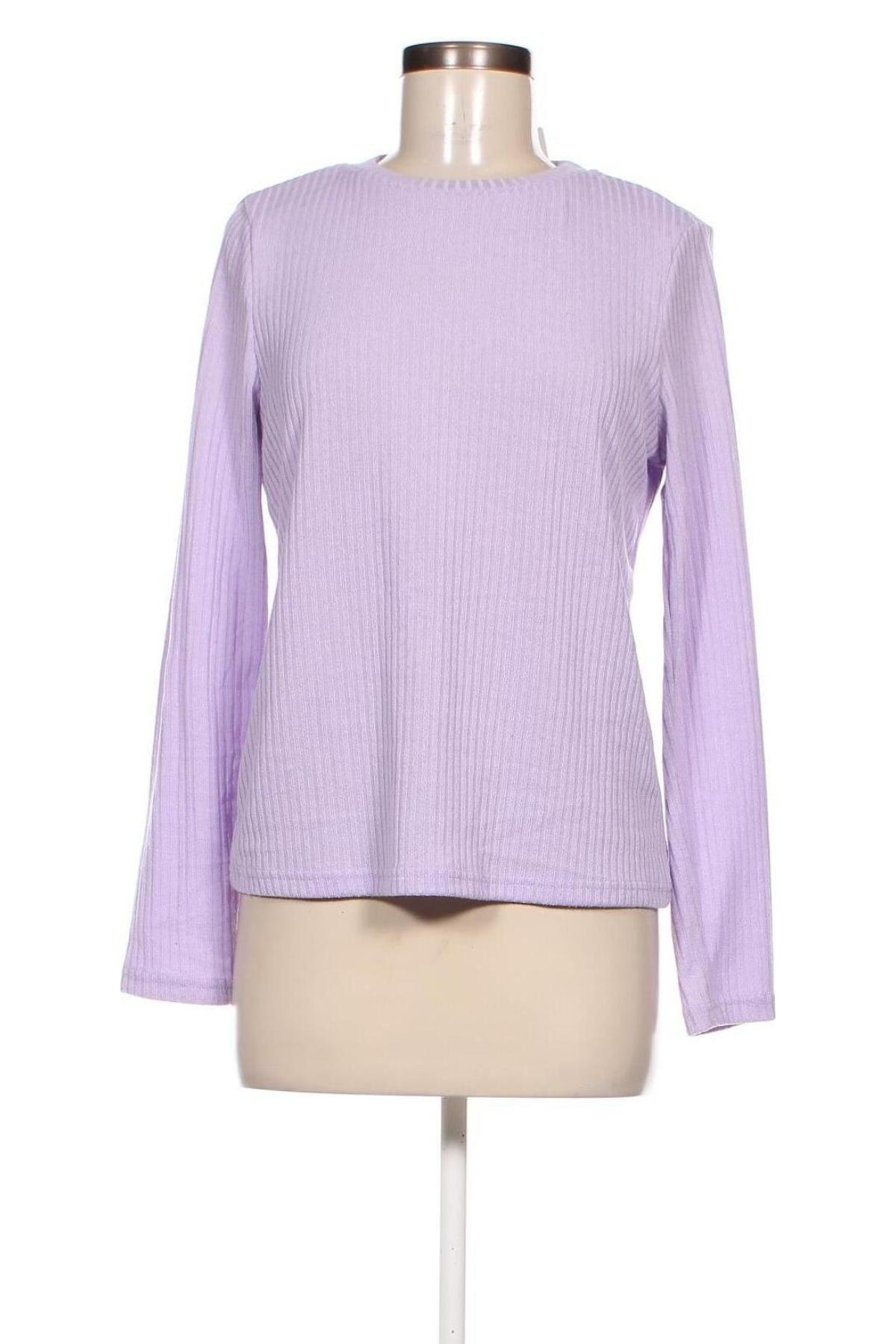Γυναικεία μπλούζα SHEIN, Μέγεθος M, Χρώμα Βιολετί, Τιμή 4,62 €