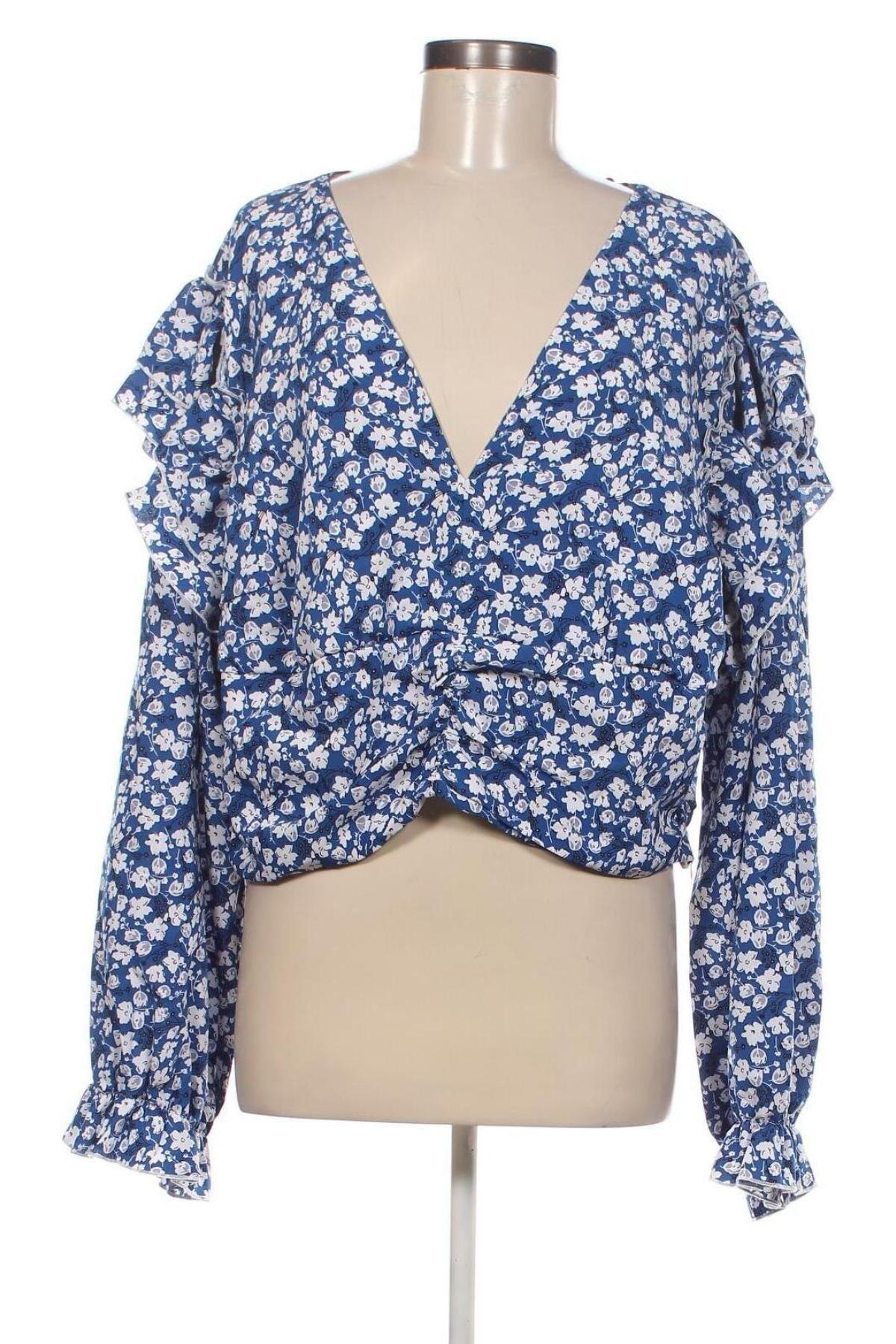 Дамска блуза SHEIN, Размер 4XL, Цвят Многоцветен, Цена 7,60 лв.