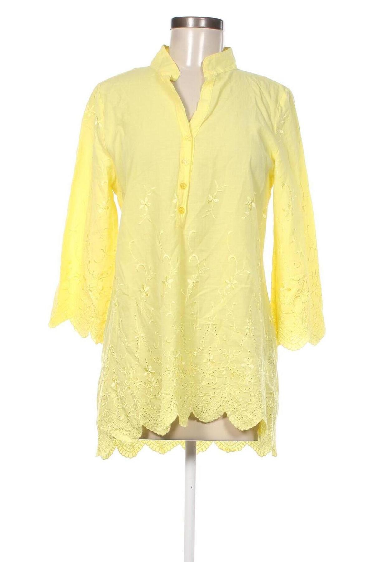 Дамска блуза Saxx, Размер M, Цвят Жълт, Цена 12,96 лв.