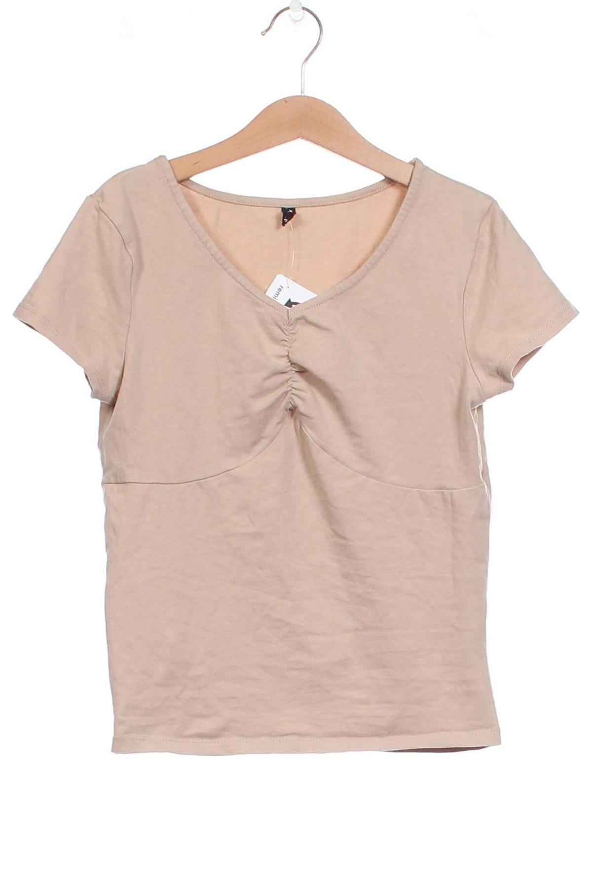 Γυναικεία μπλούζα Sinsay, Μέγεθος S, Χρώμα  Μπέζ, Τιμή 4,70 €
