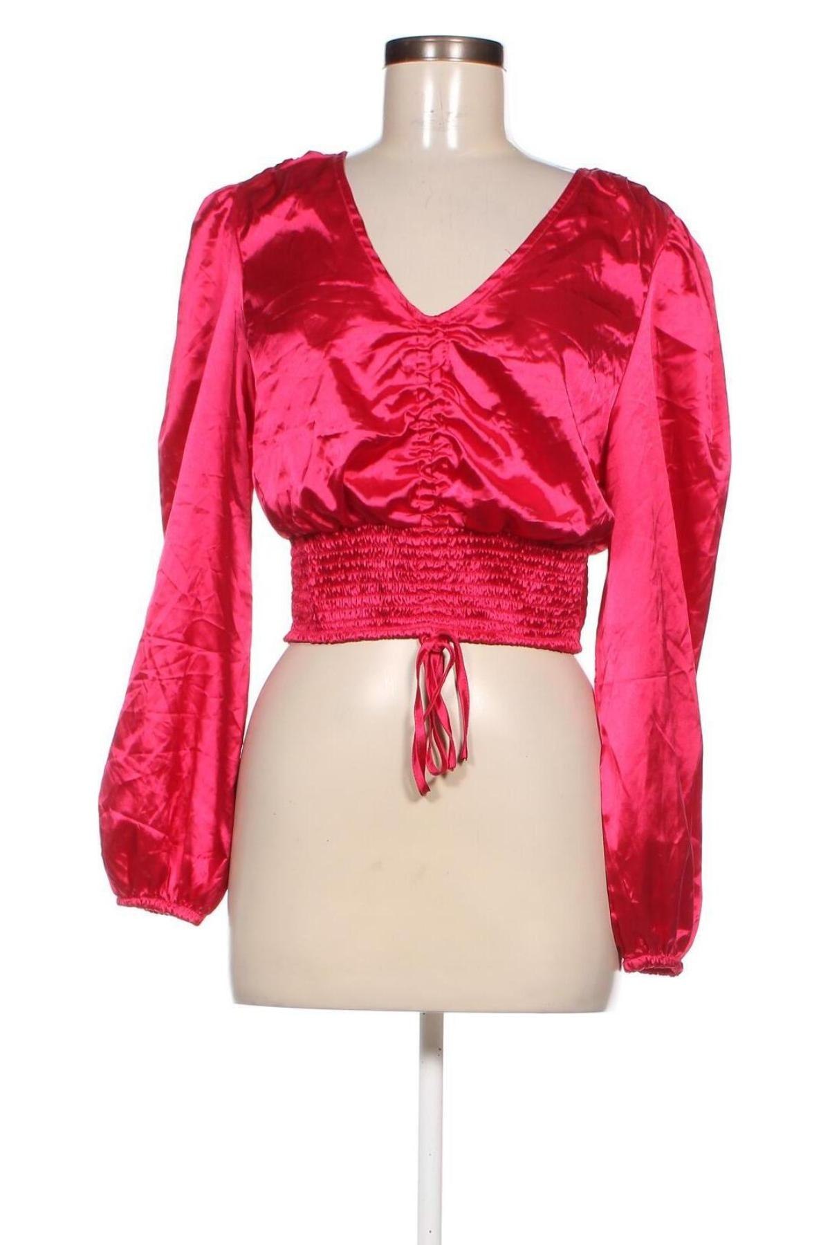 Bluză de femei Sinsay, Mărime XL, Culoare Roz, Preț 23,27 Lei