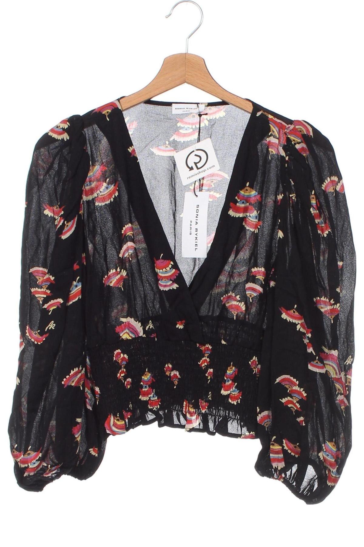 Γυναικεία μπλούζα Sonia Rykiel, Μέγεθος XS, Χρώμα Μαύρο, Τιμή 55,96 €