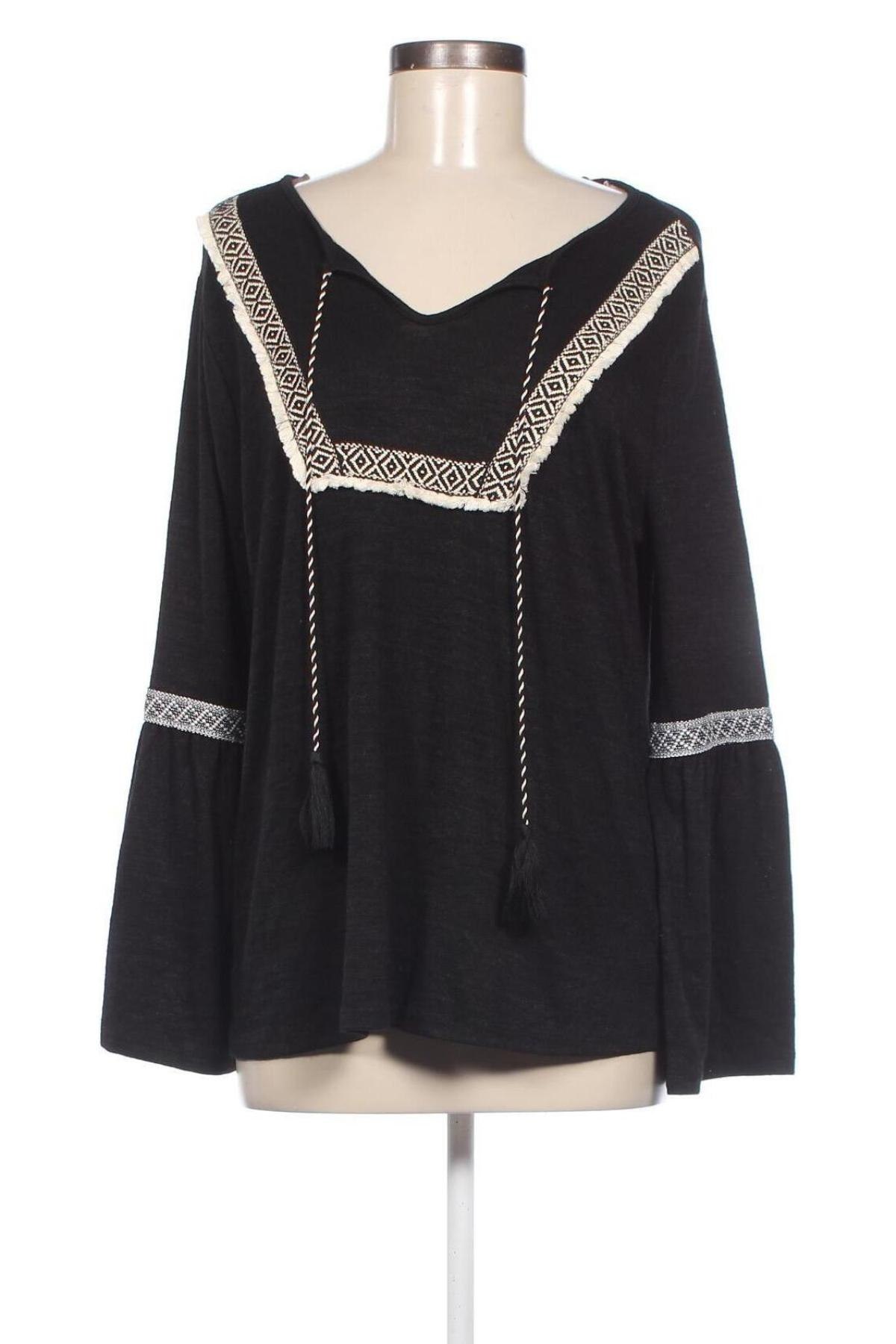 Γυναικεία μπλούζα Style & Co, Μέγεθος M, Χρώμα Μαύρο, Τιμή 11,75 €