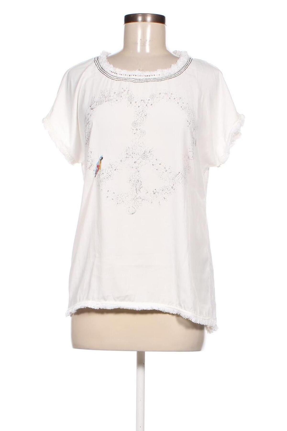 Damen Shirt Taifun, Größe M, Farbe Weiß, Preis 16,25 €