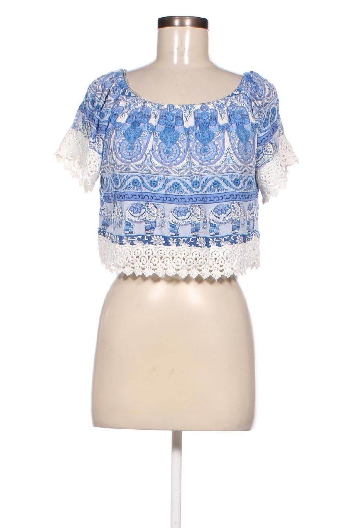 Γυναικεία μπλούζα Tally Weijl, Μέγεθος M, Χρώμα Πολύχρωμο, Τιμή 10,00 €