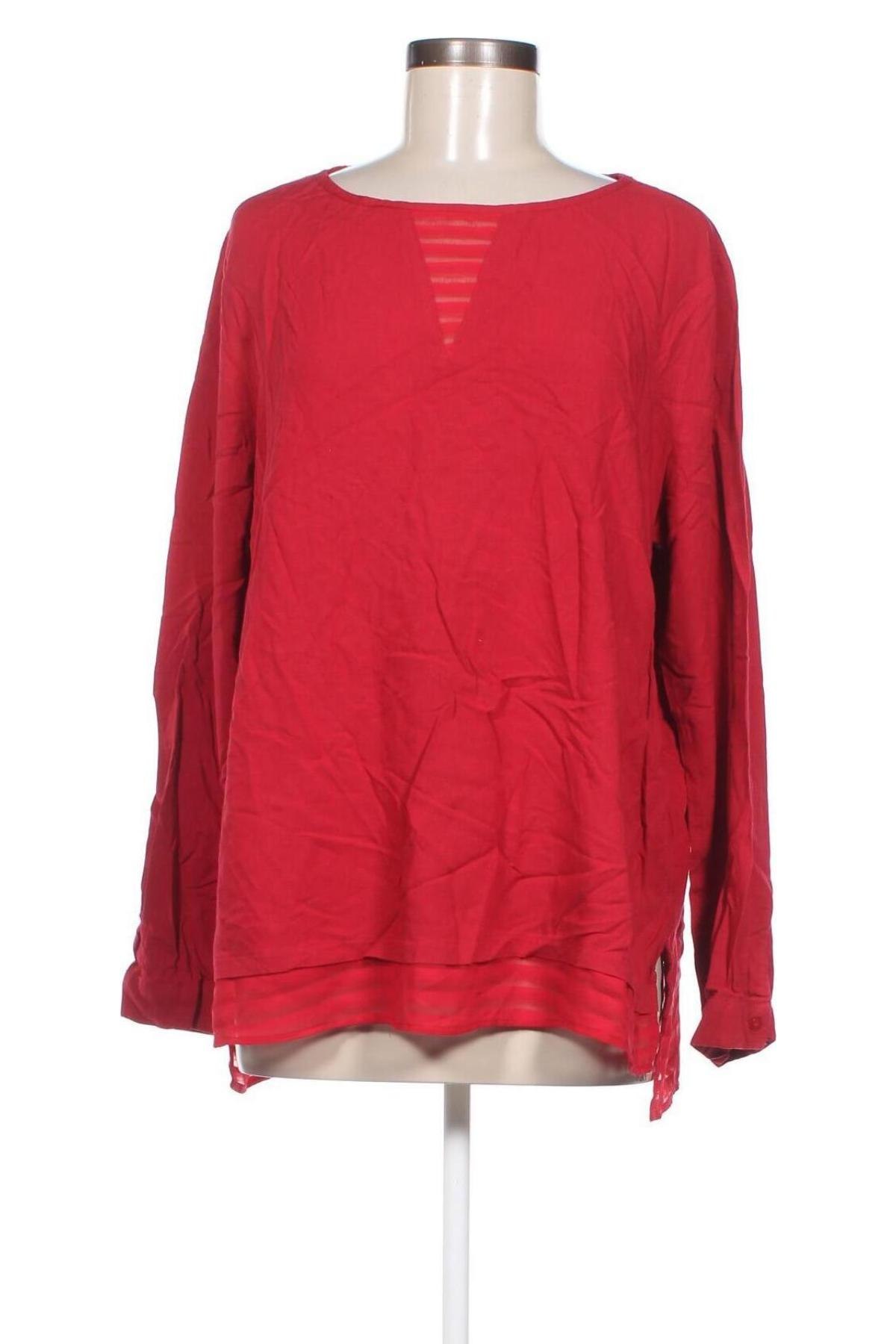 Γυναικεία μπλούζα Tom Tailor, Μέγεθος XL, Χρώμα Κόκκινο, Τιμή 9,46 €