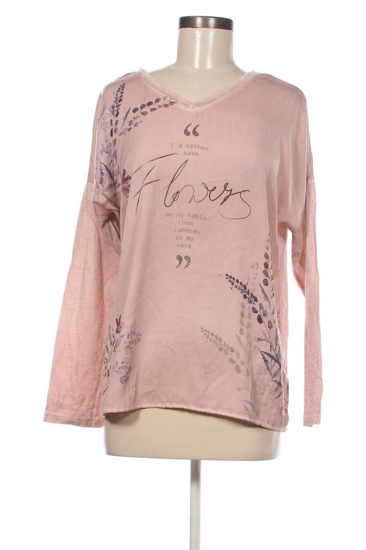 Damen Shirt Tom Tailor, Größe L, Farbe Aschrosa, Preis € 4,73