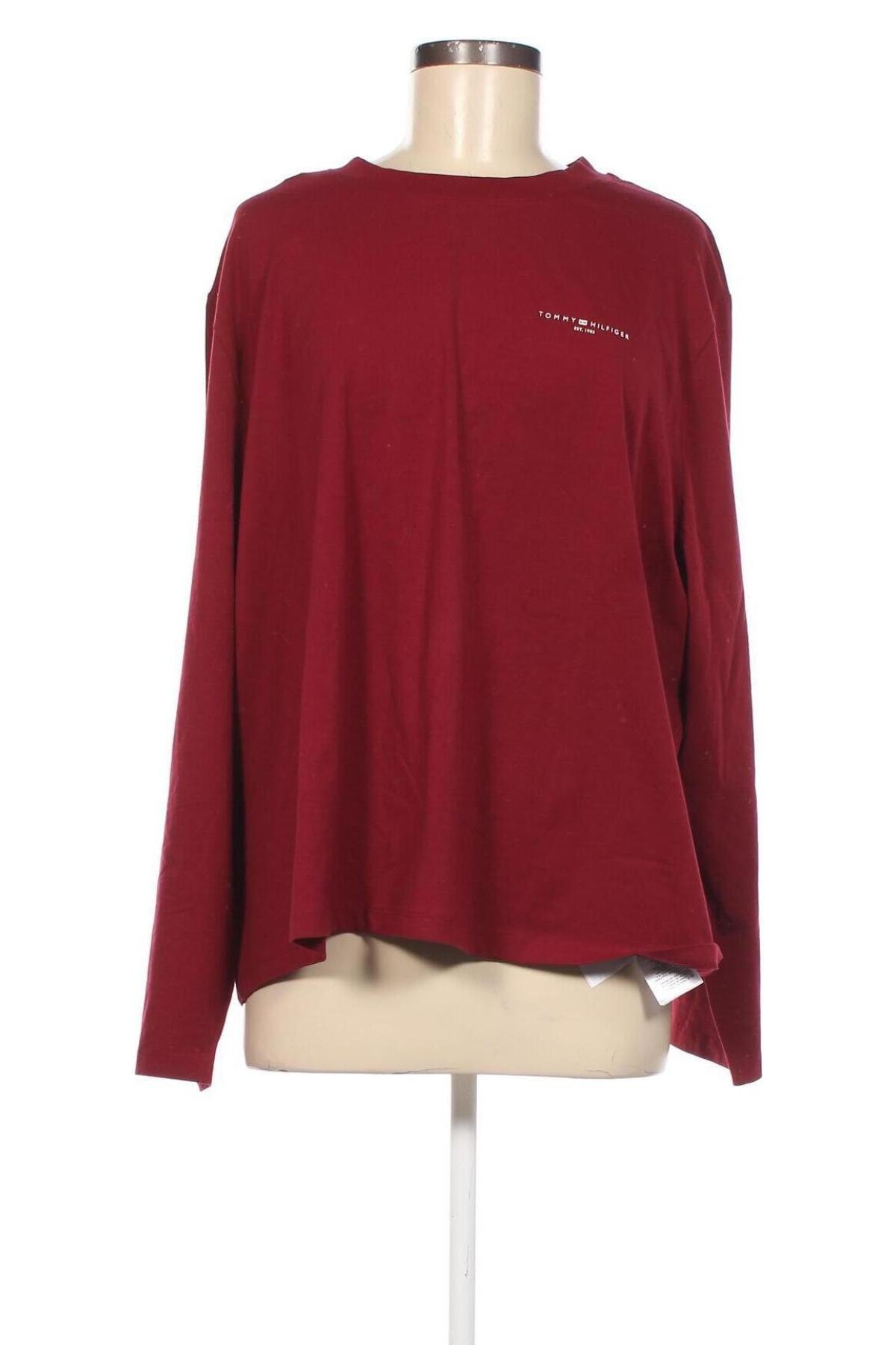 Damen Shirt Tommy Hilfiger, Größe 3XL, Farbe Rot, Preis € 47,09