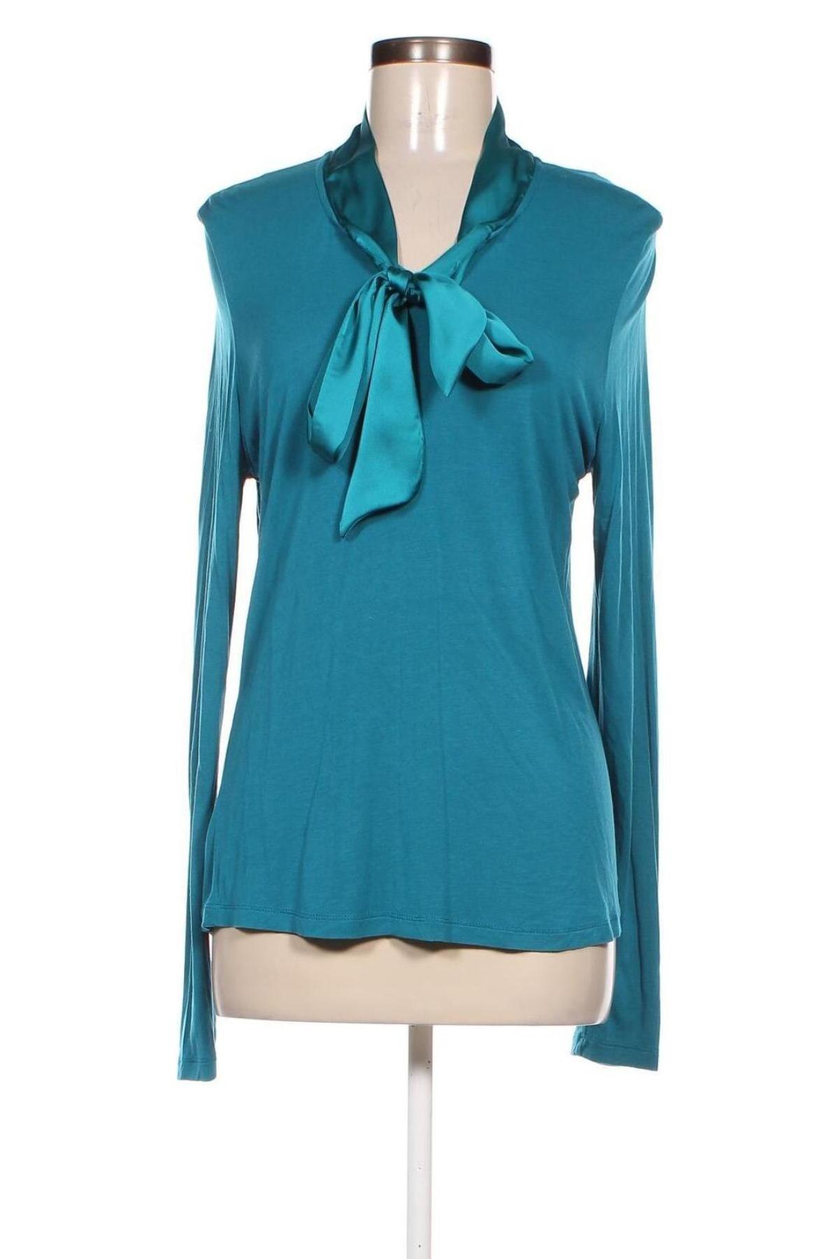 Дамска блуза Tommy Hilfiger, Размер L, Цвят Син, Цена 62,30 лв.