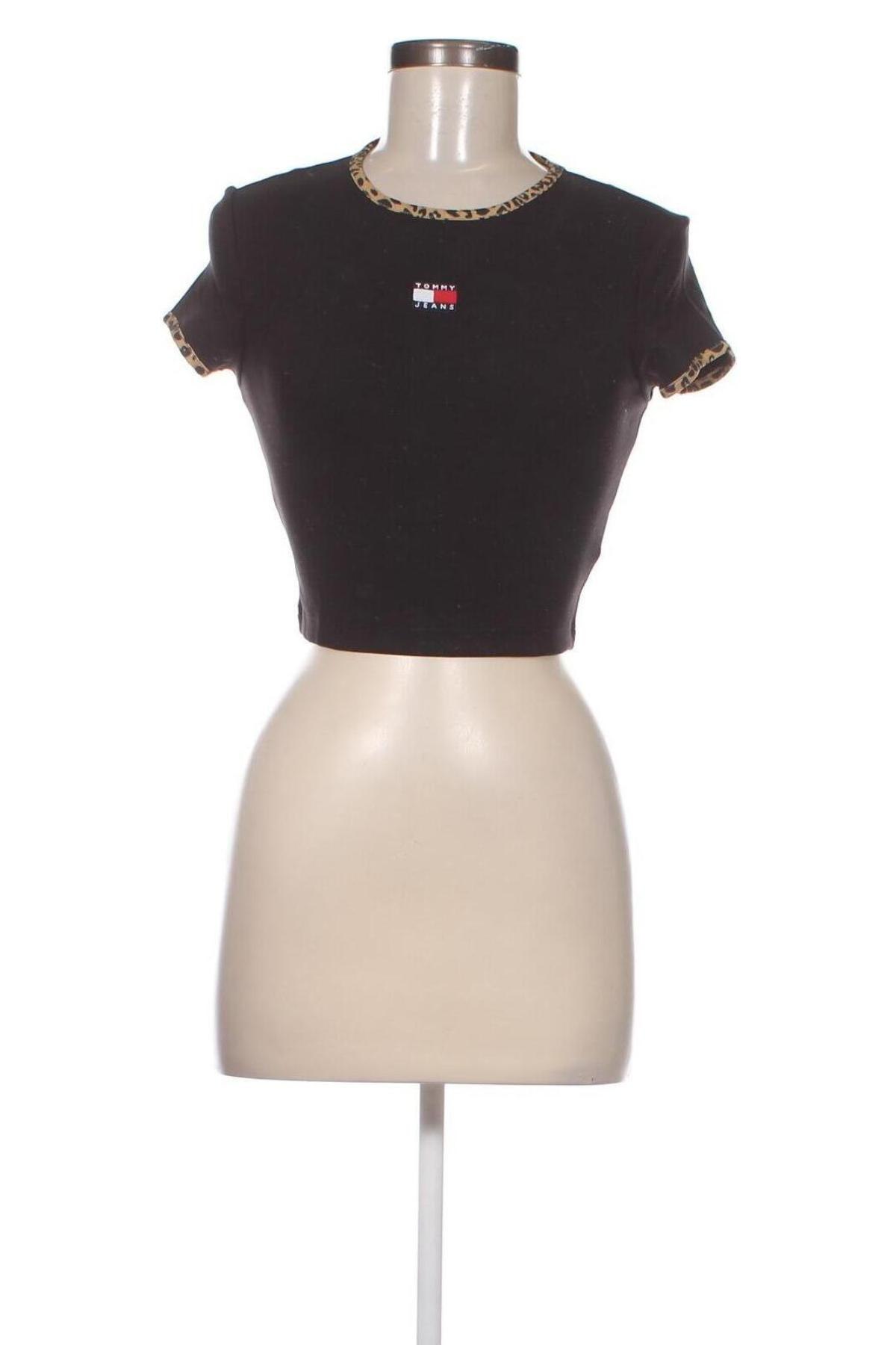 Γυναικεία μπλούζα Tommy Jeans, Μέγεθος XS, Χρώμα Μαύρο, Τιμή 67,83 €