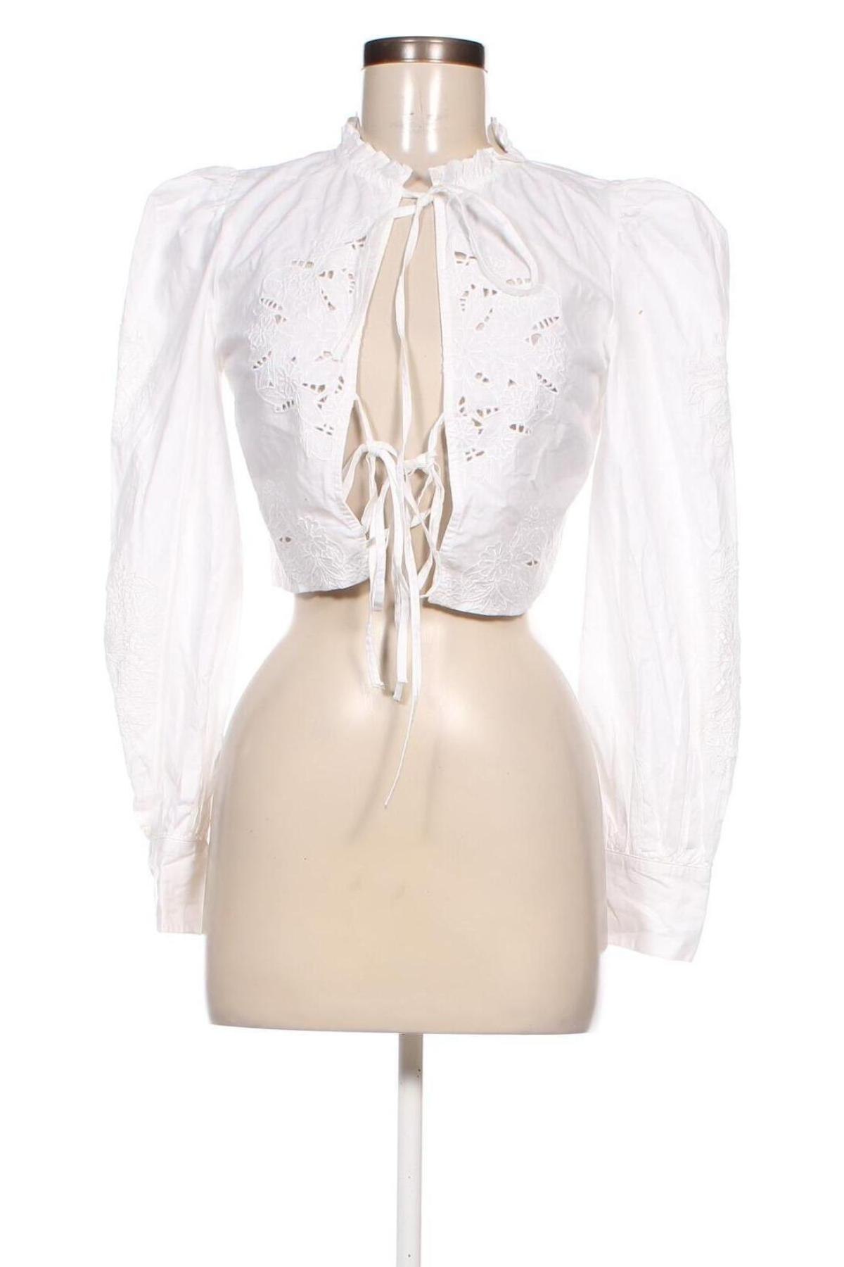 Γυναικεία μπλούζα Topshop, Μέγεθος S, Χρώμα Λευκό, Τιμή 32,29 €