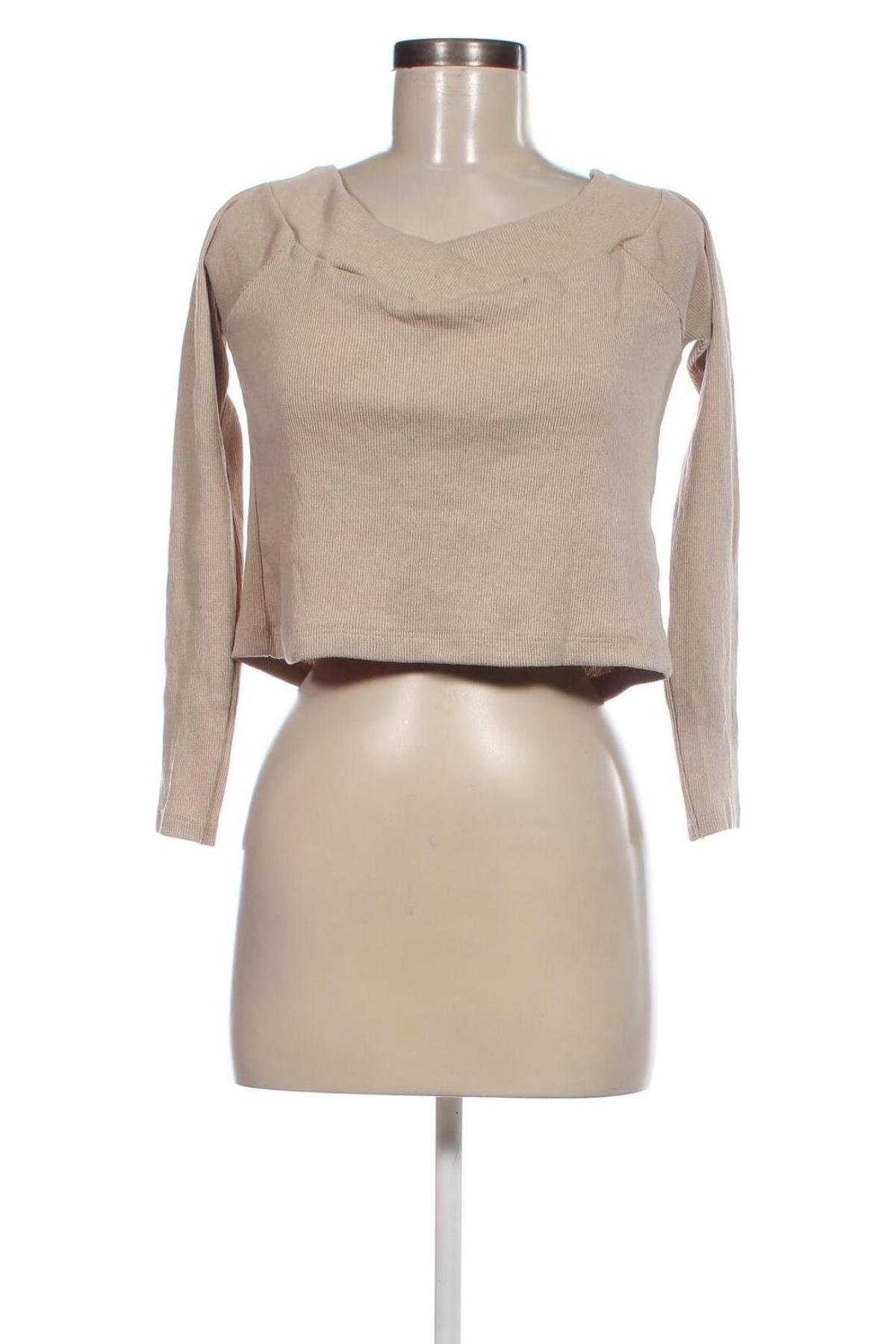 Damen Shirt Trendyol, Größe M, Farbe Beige, Preis 23,66 €