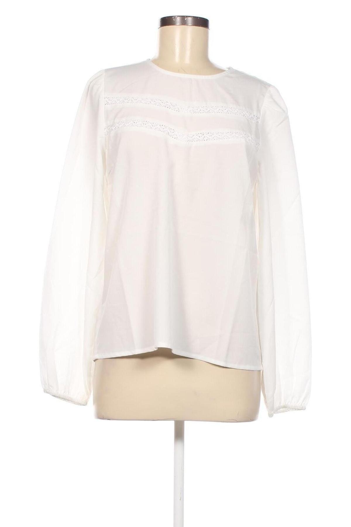 Γυναικεία μπλούζα VILA, Μέγεθος M, Χρώμα Λευκό, Τιμή 7,11 €