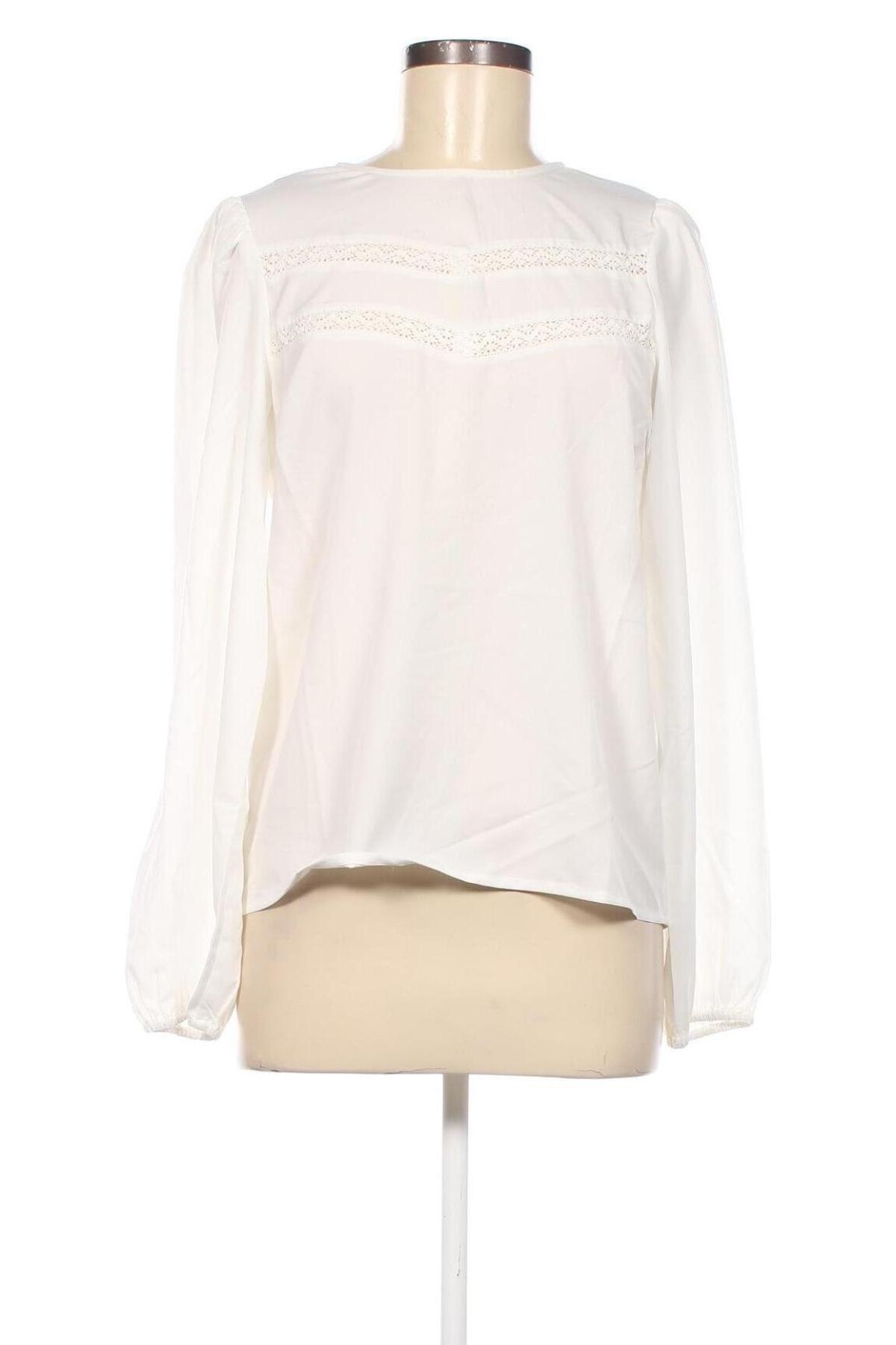 Γυναικεία μπλούζα VILA, Μέγεθος S, Χρώμα Λευκό, Τιμή 5,69 €