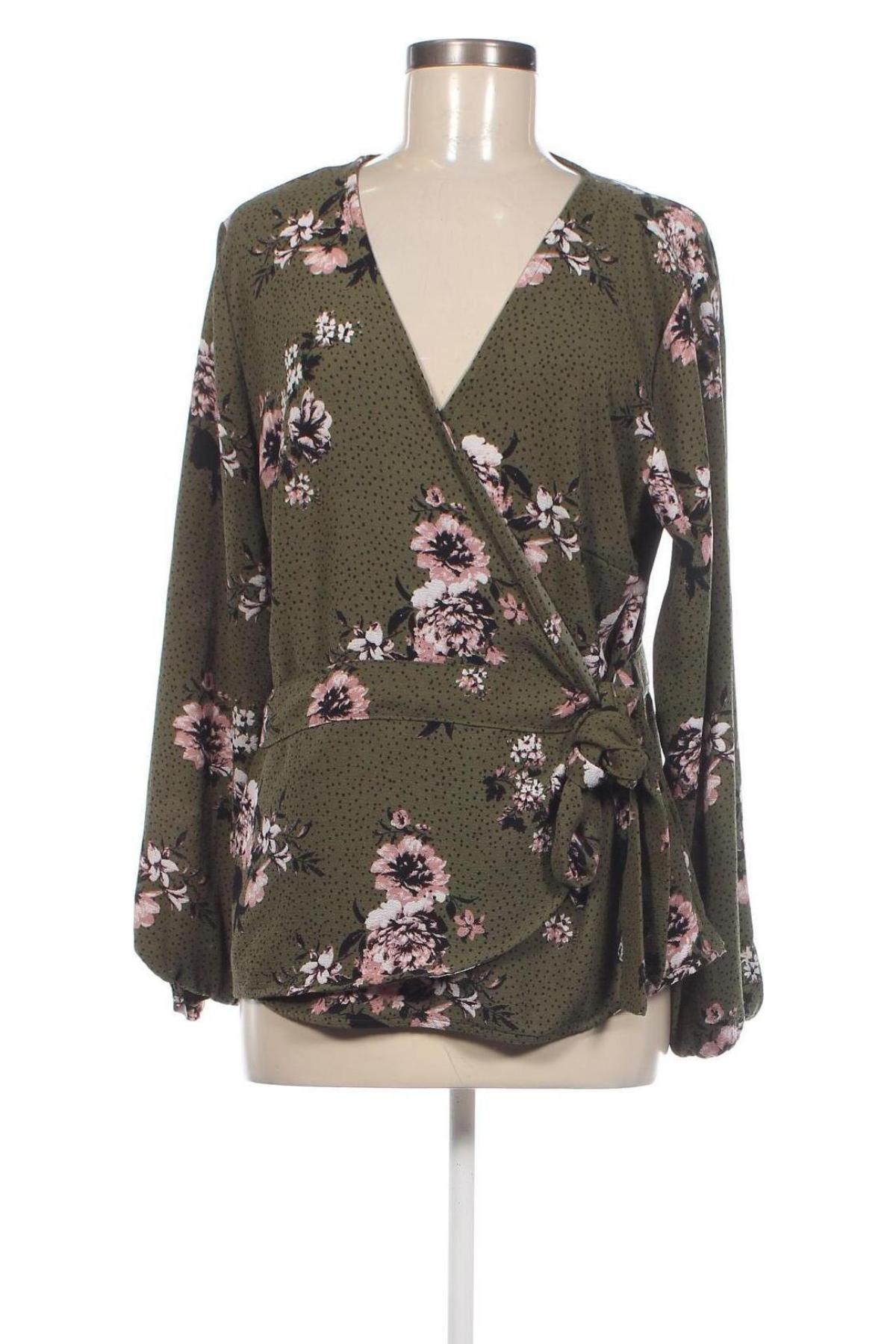 Дамска блуза VRS Woman, Размер XL, Цвят Зелен, Цена 8,55 лв.