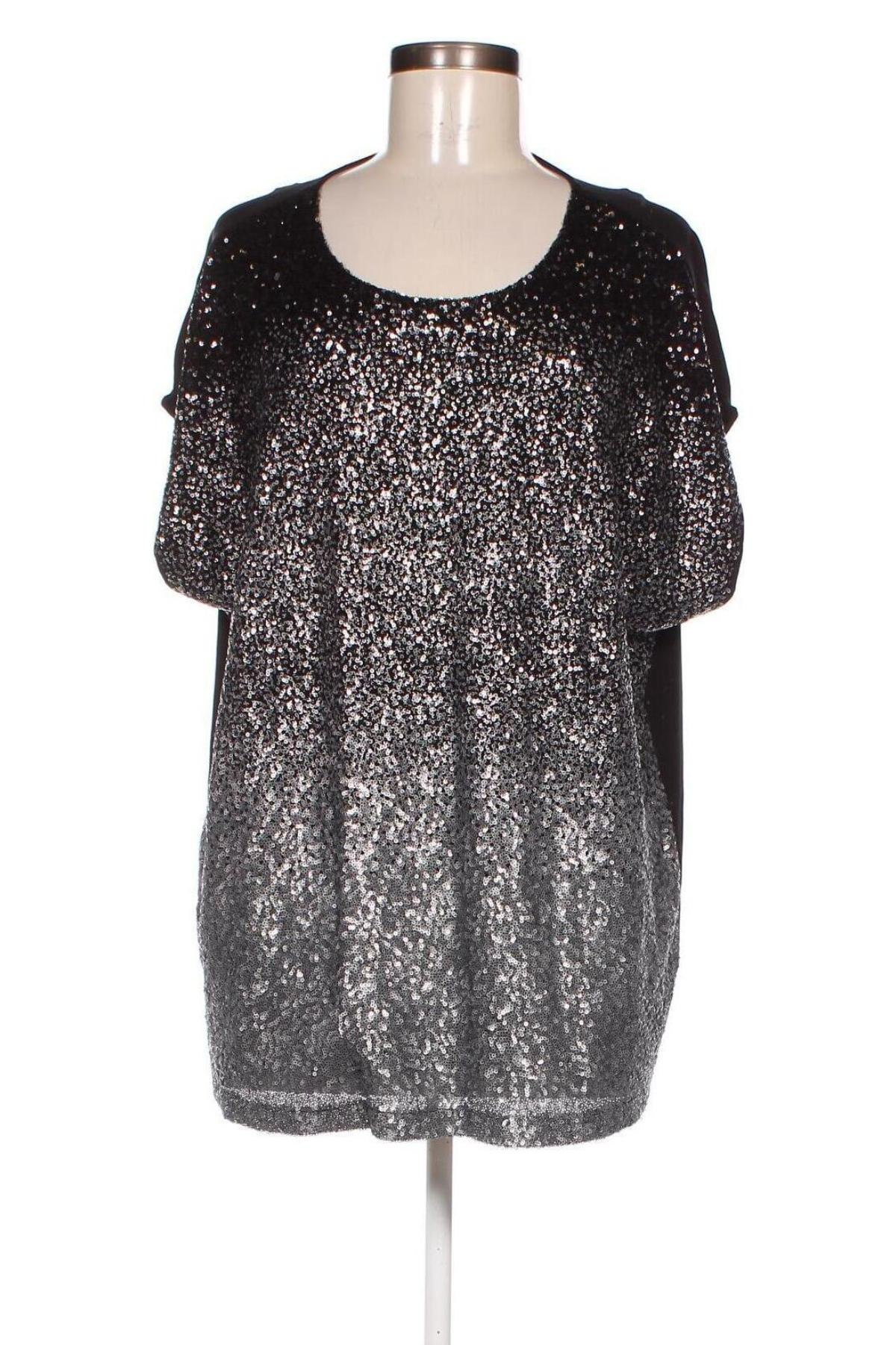 Γυναικεία μπλούζα Via Appia, Μέγεθος XL, Χρώμα Μαύρο, Τιμή 10,76 €