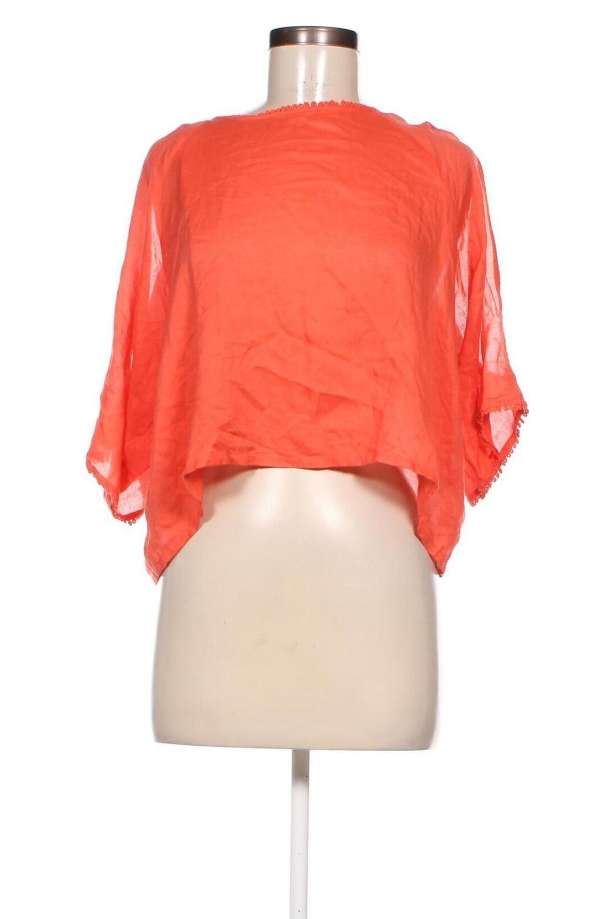 Damen Shirt Yes Or No, Größe S, Farbe Orange, Preis 4,67 €