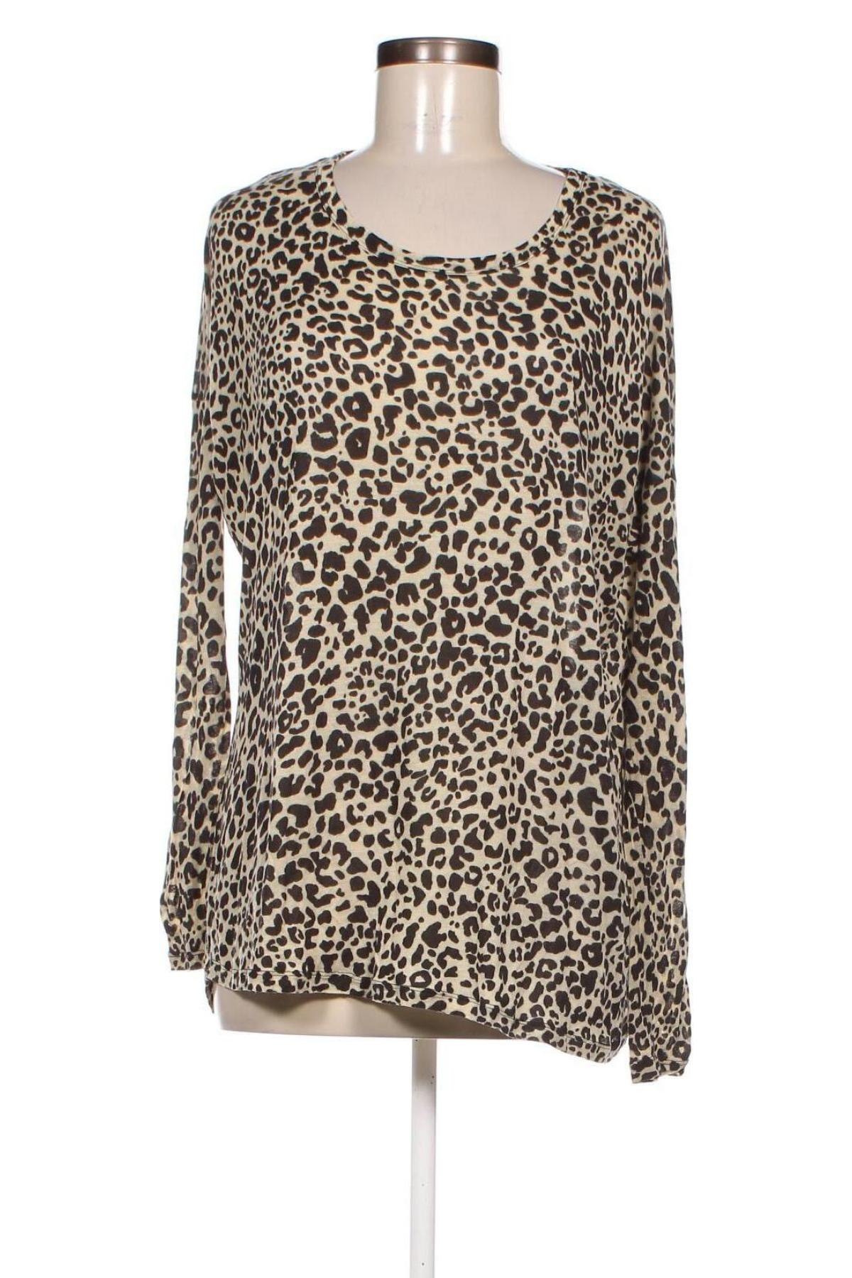 Дамска блуза Zara, Размер L, Цвят Многоцветен, Цена 58,65 лв.