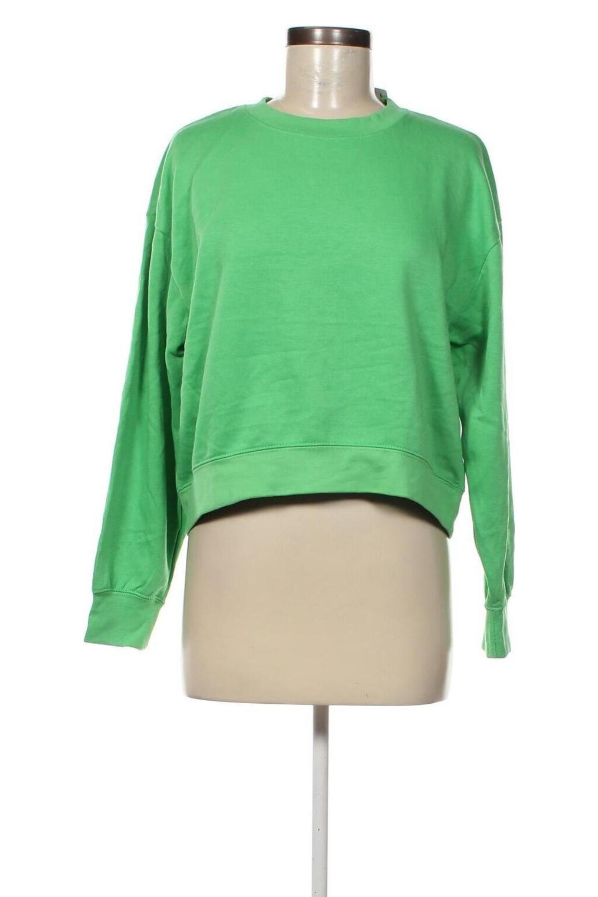 Damen Shirt Zara, Größe M, Farbe Grün, Preis 5,45 €